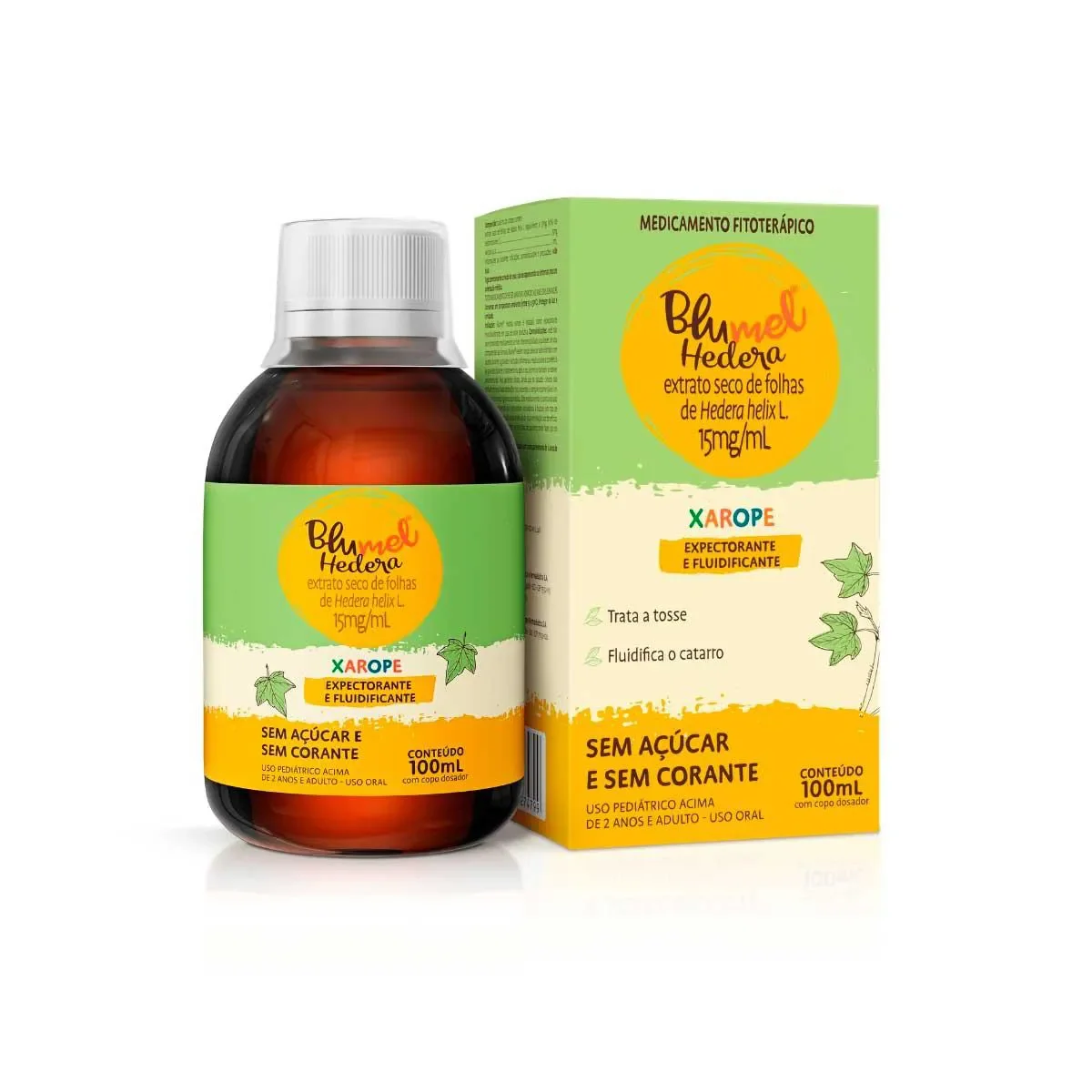 Blumel Hedera Extrato Seco de Hedera Helix L. 15mg/ml Xarope 100ml - imagem 1