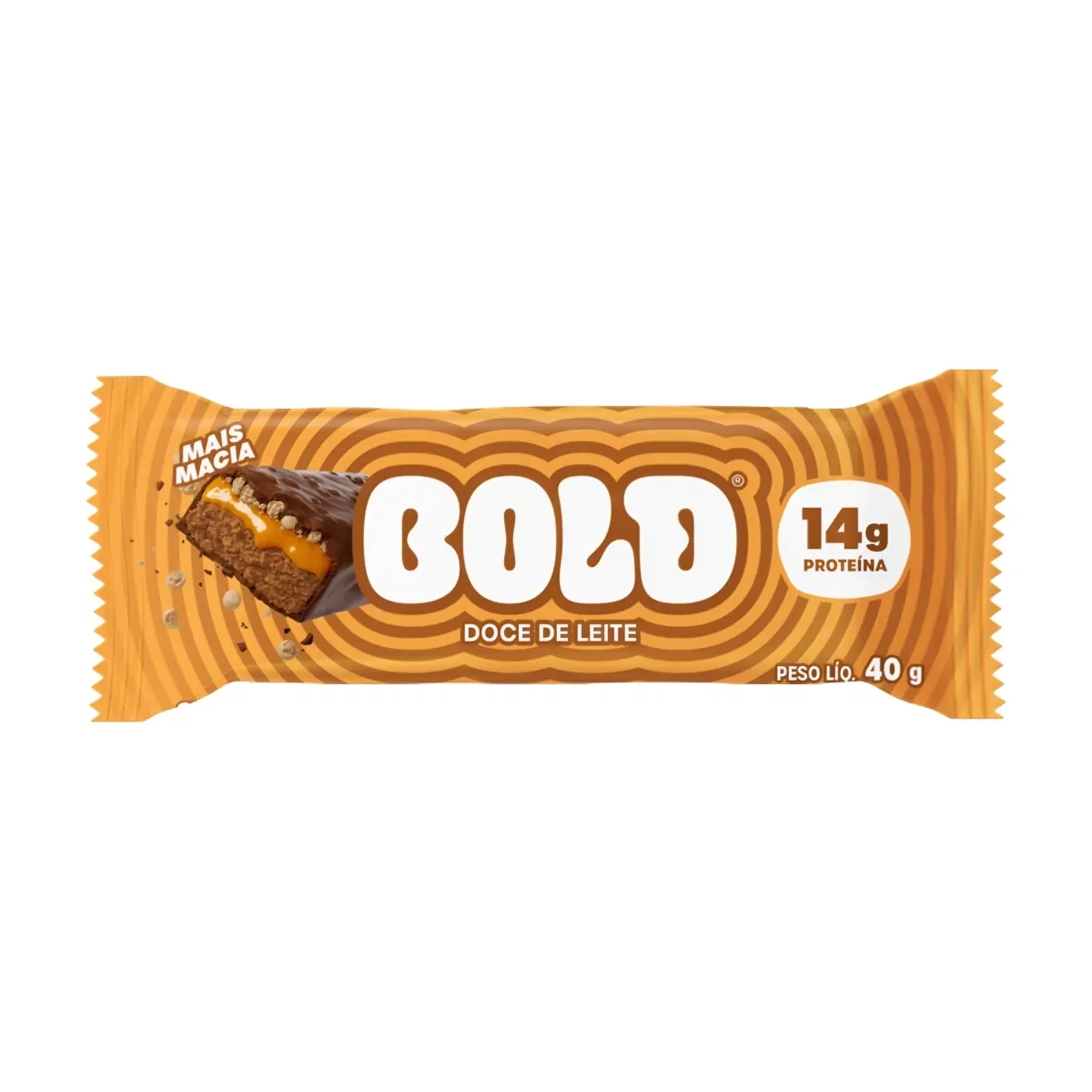 Barra de Proteína Bold Doce de Leite 40g - imagem 1