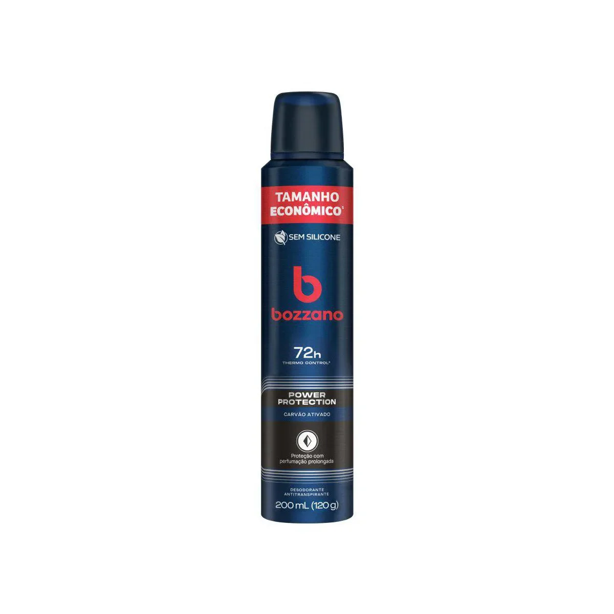 Desodorante Antitranspirante Aerossol Bozzano Power Protection Masculino 72h 200ml - imagem 1