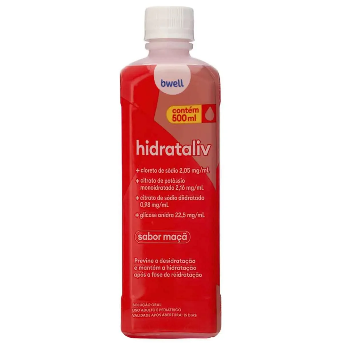 Solução para Reidratação bwell Hidrataliv 500ml - imagem 1