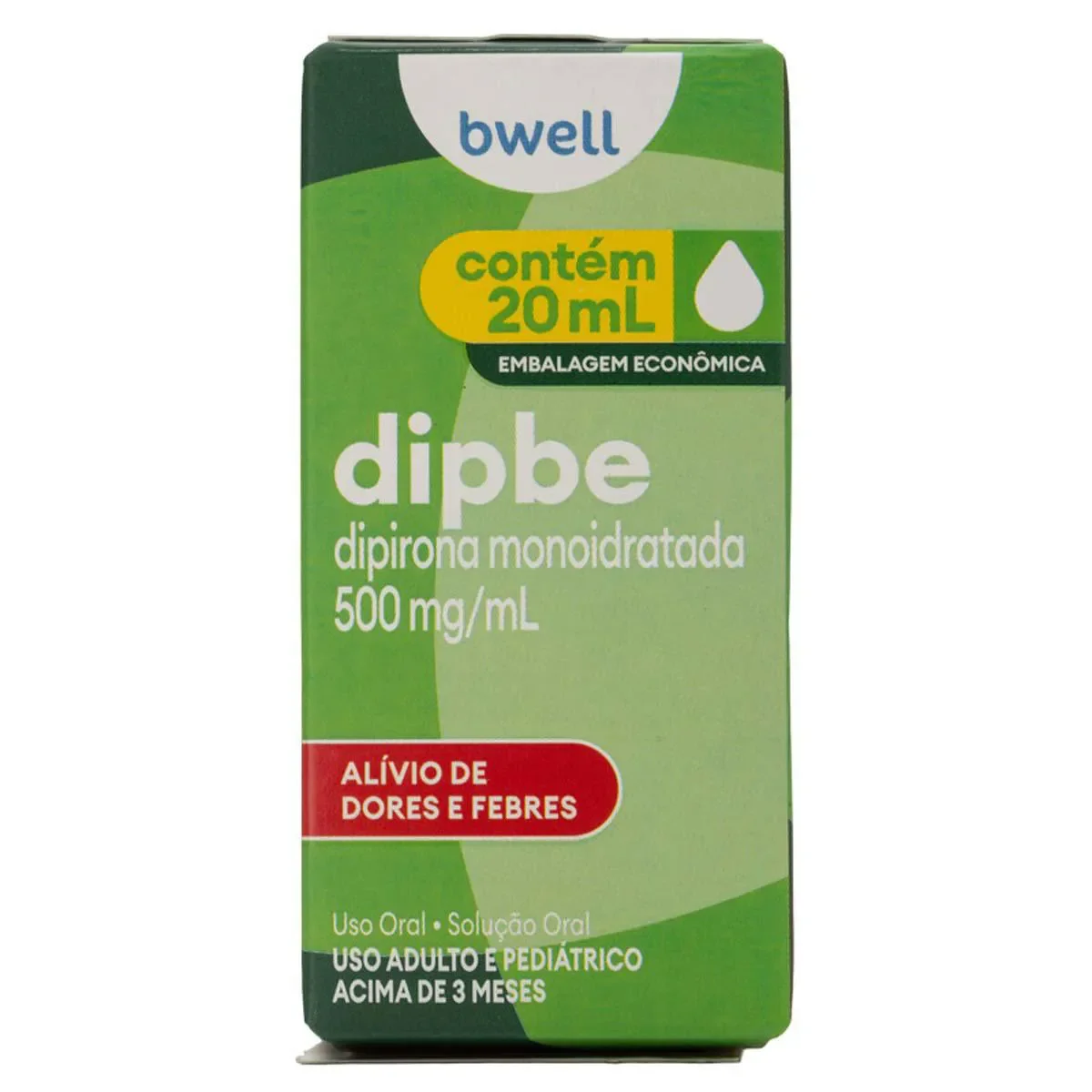 Dipirona Monoidratada Bwell 500mg 20ml - imagem 1
