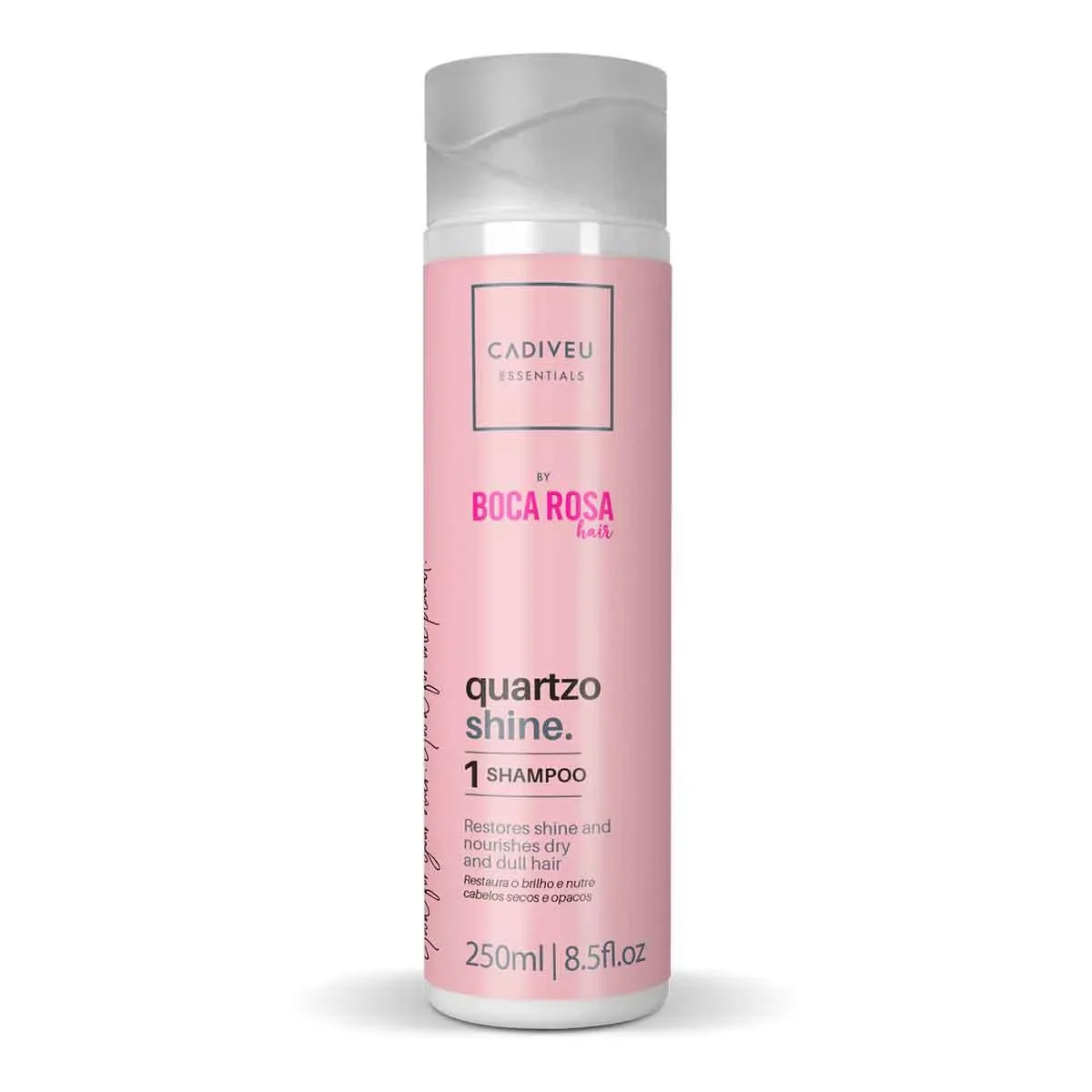 Shampoo Cadiveu Essentials Quartzo Shine by Boca Rosa 250ml - imagem 1
