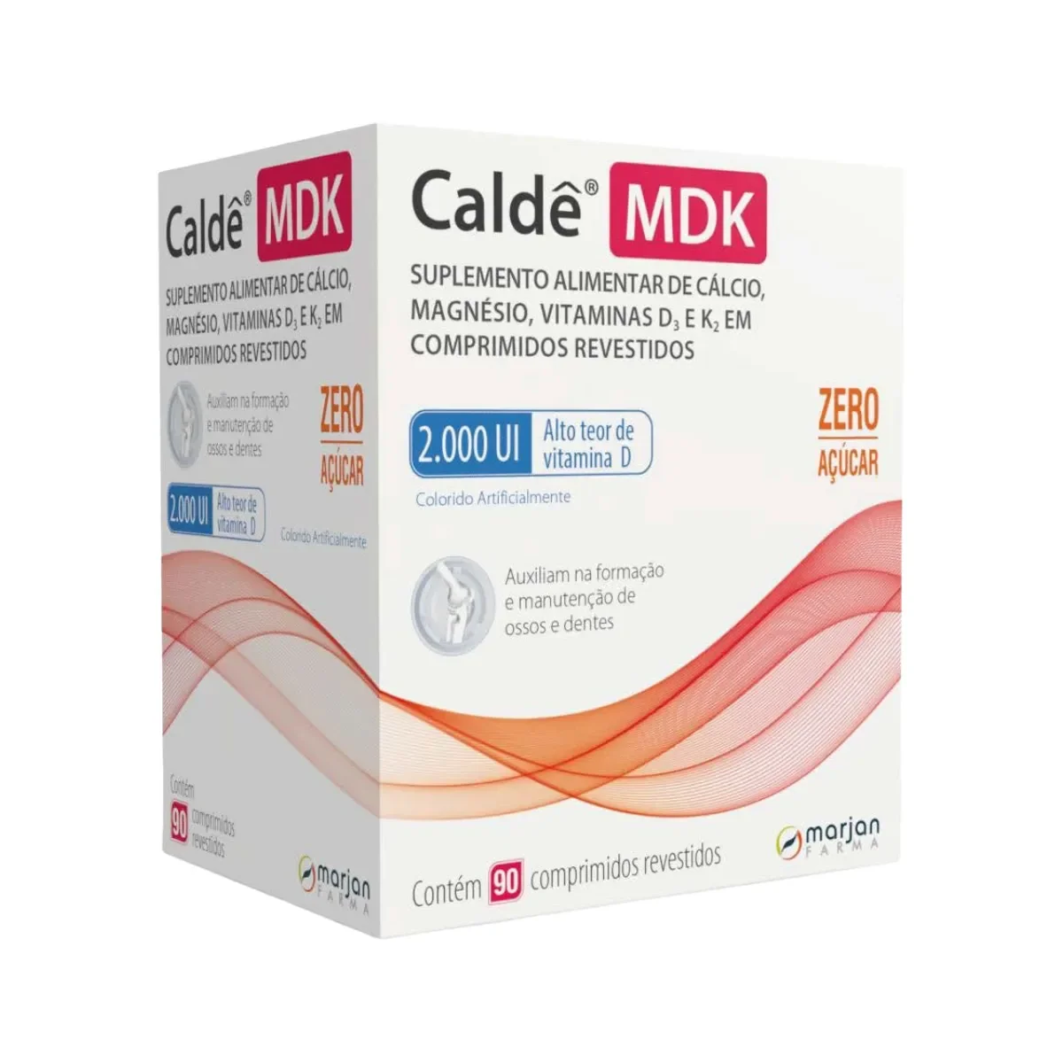 Cálcio Caldê MDK 2000UI 90 comprimidos - imagem 1