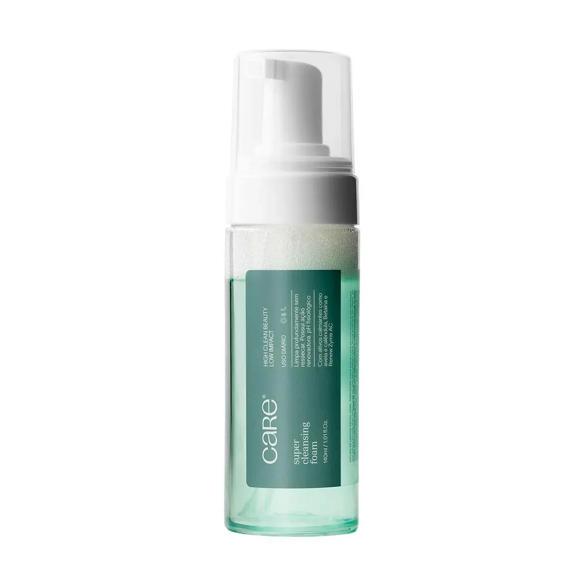 Espuma de Limpeza Facial Care Super Cleansing Foam 140ml - imagem 1