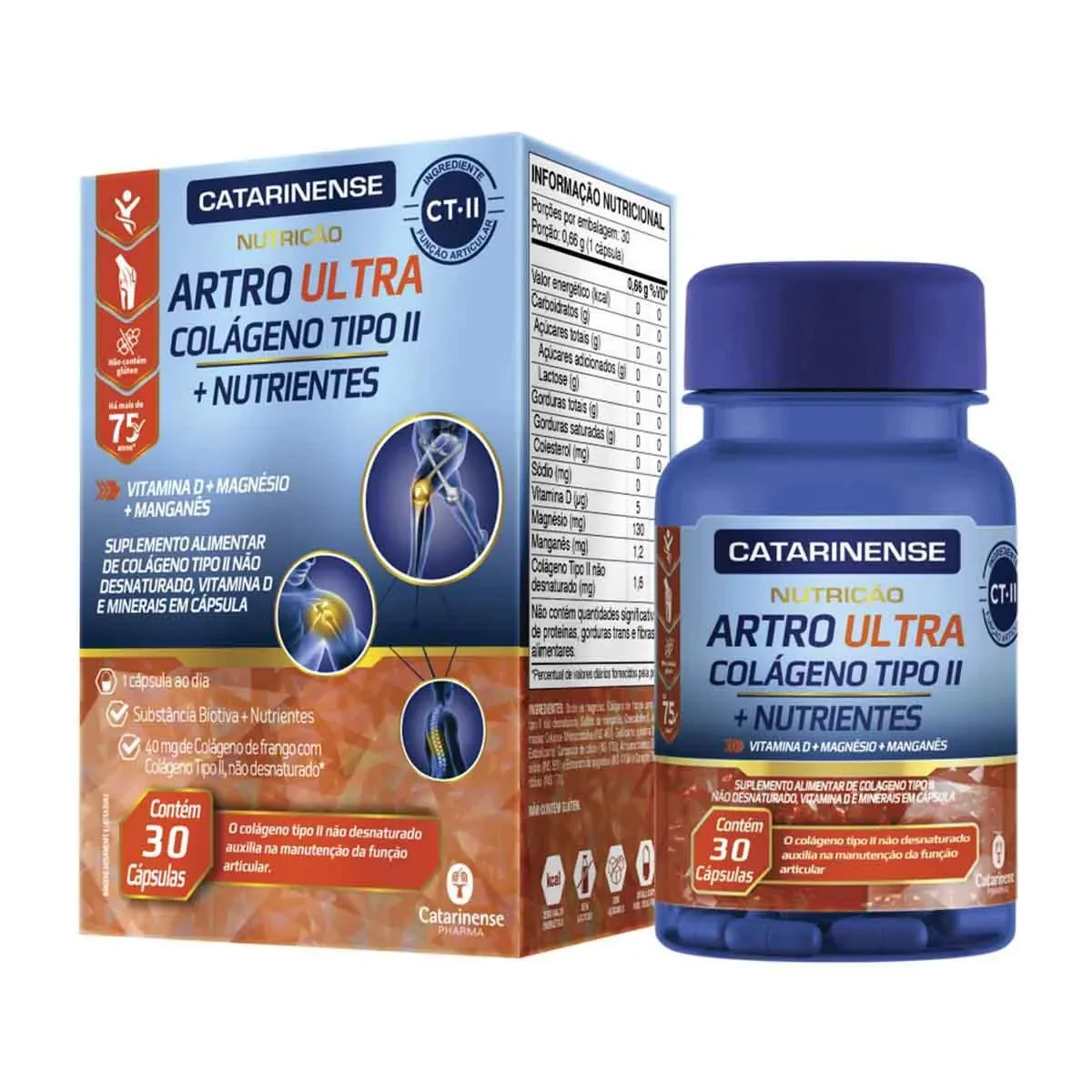 Colágeno Tipo II Artro Ultra 30 cápsulas - imagem 1