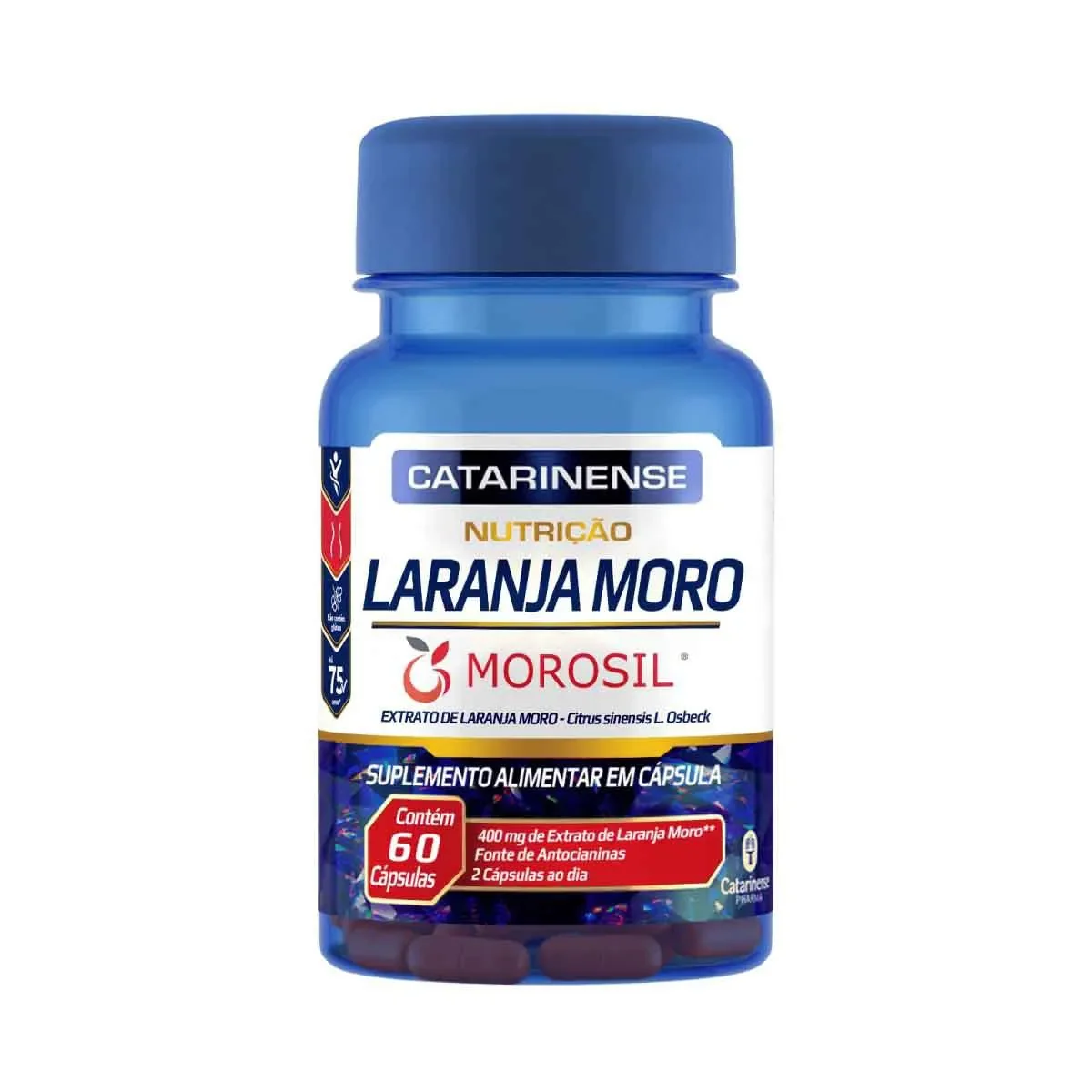 Laranja Moro Catarinense Pharma 60 cápsulas - imagem 1