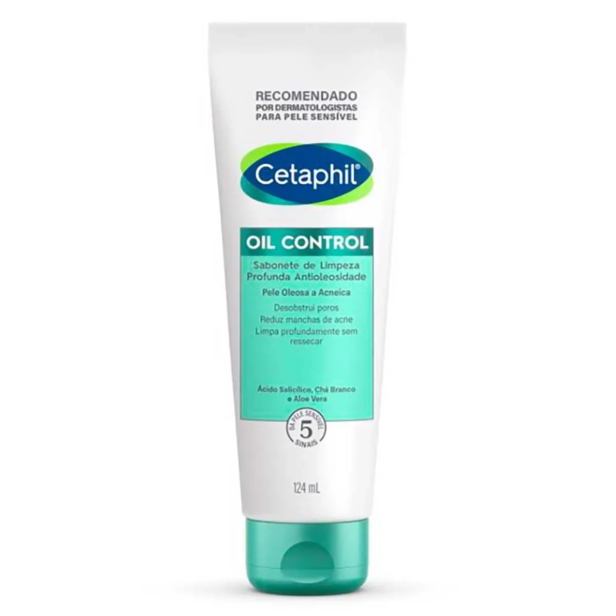 Sabonete de Limpeza Profunda Antioleosidade Cetaphil Oil Control - imagem 1