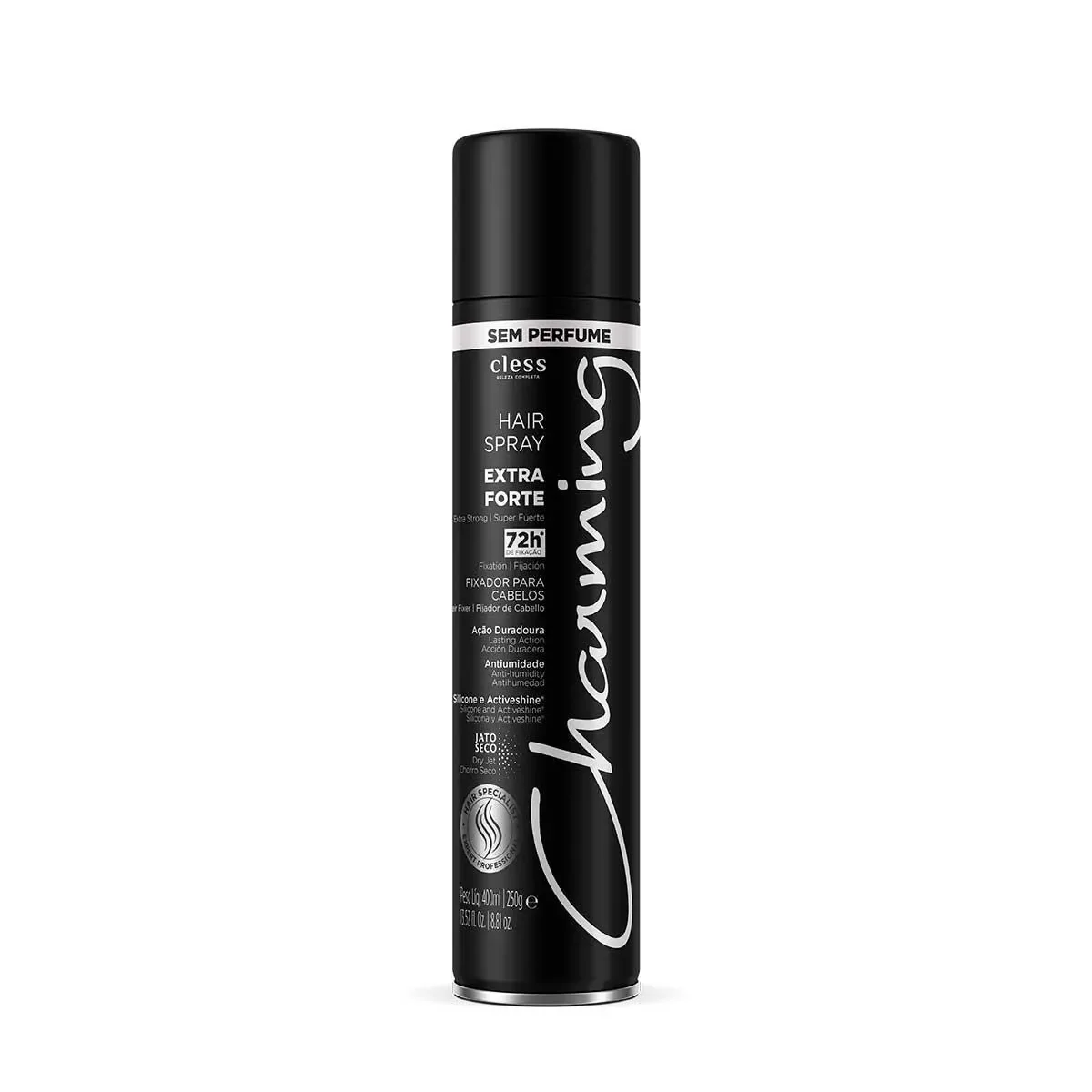 Spray de Cabelo Charming Black 400ml - imagem 1