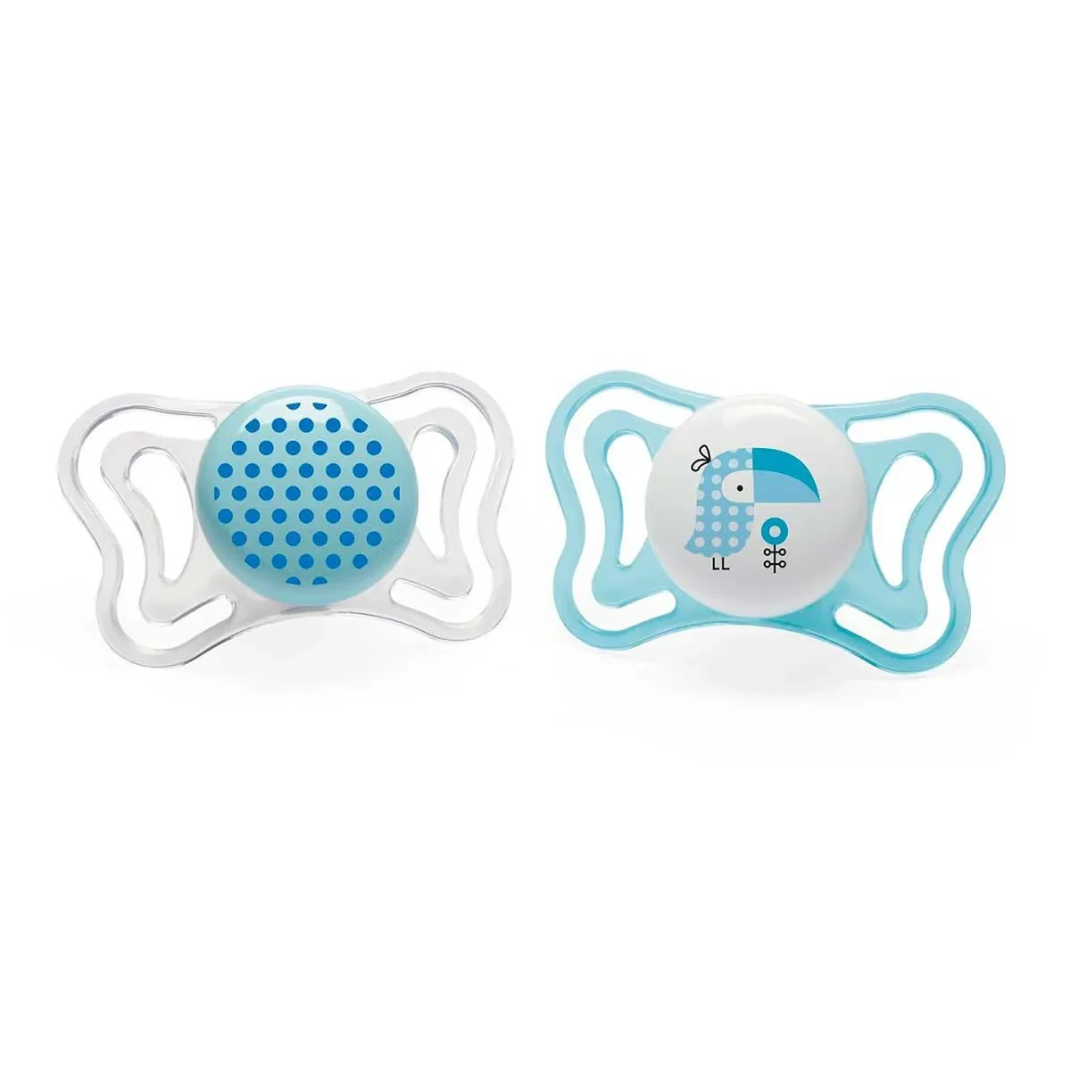 Chupeta Chicco Physio Forma Light 2 - 6 Meses - 2 unidades - imagem 1