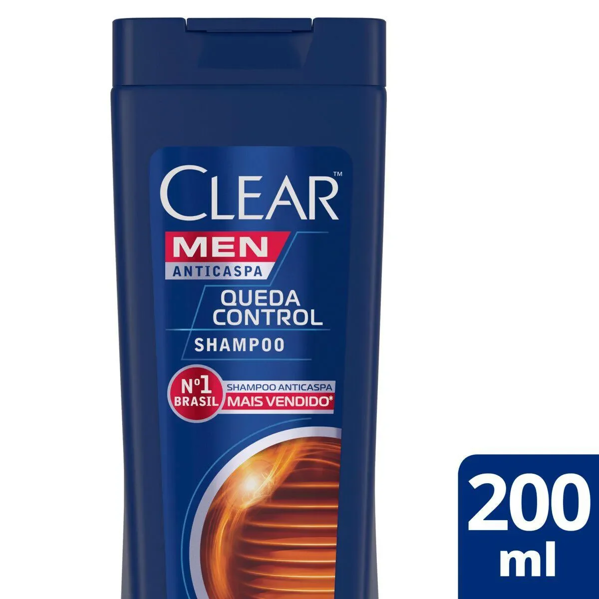 Shampoo Anticaspa Clear Men Queda Control - imagem 1