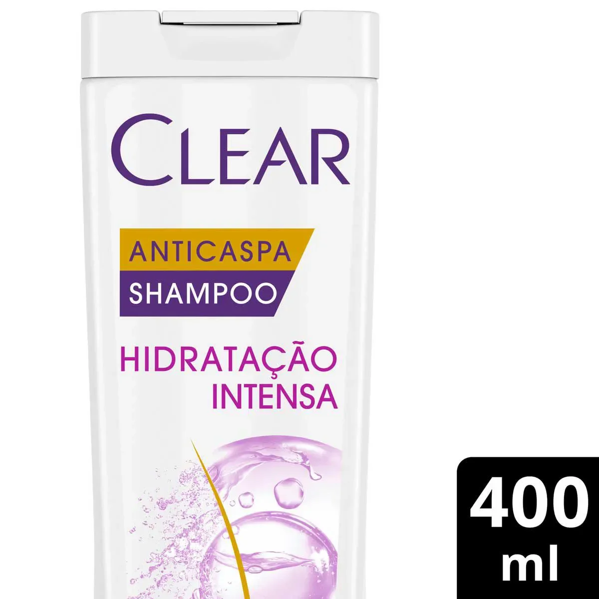 Shampoo Anticaspa Clear Women Hidratação Intensa 400ml - imagem 1