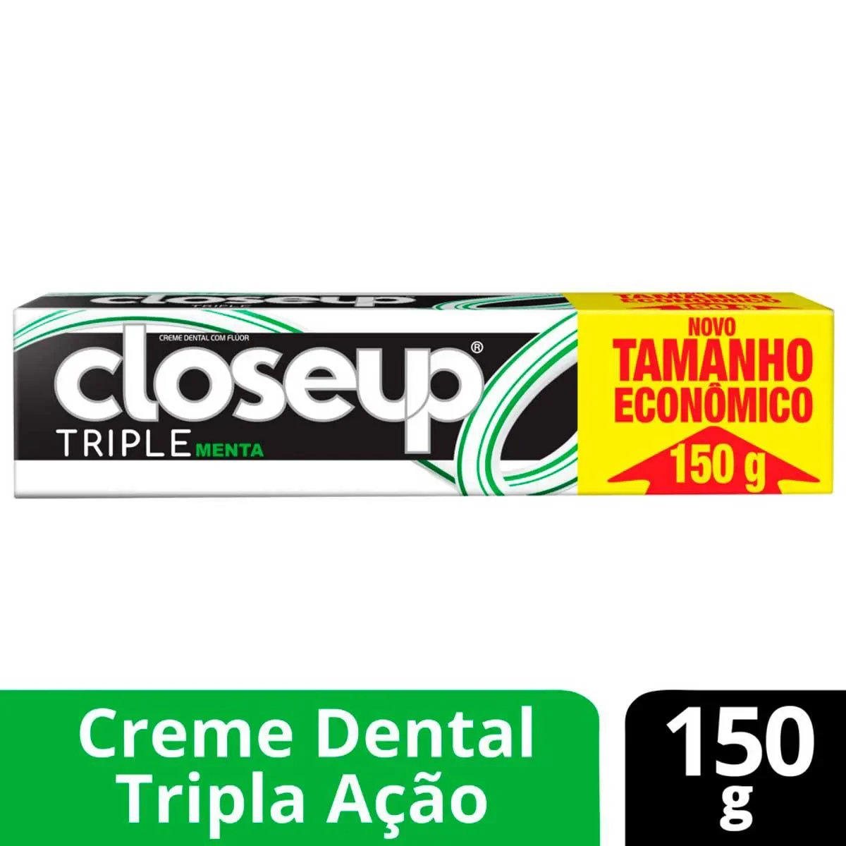 Creme Dental Closeup Triple Menta 150g - imagem 1