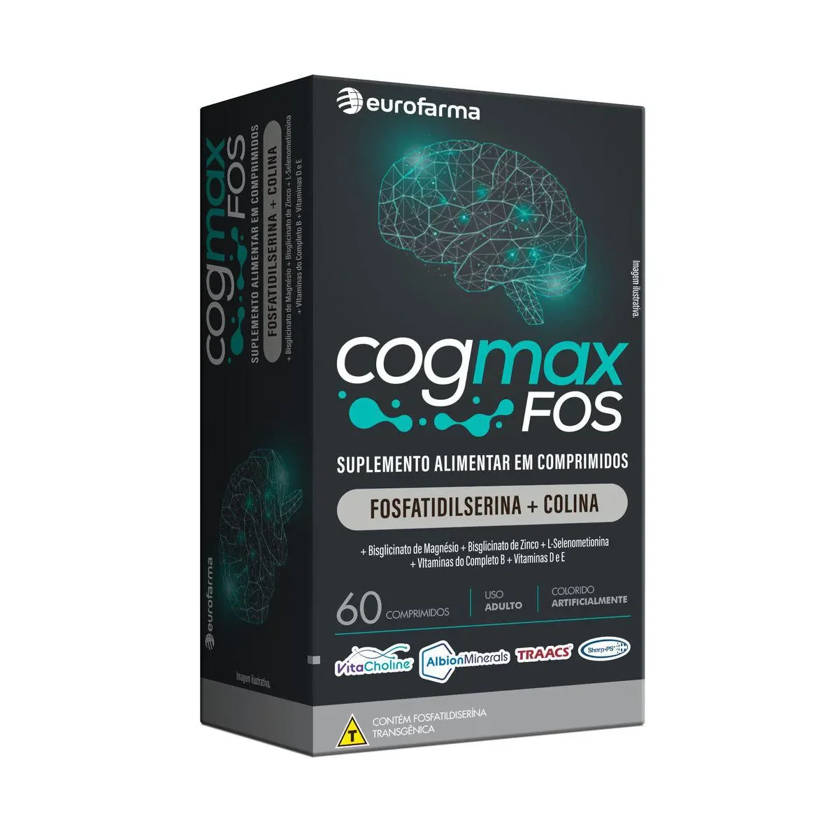 Suplemento Alimentar Cogmax FOS 60 cápsulas - imagem 1