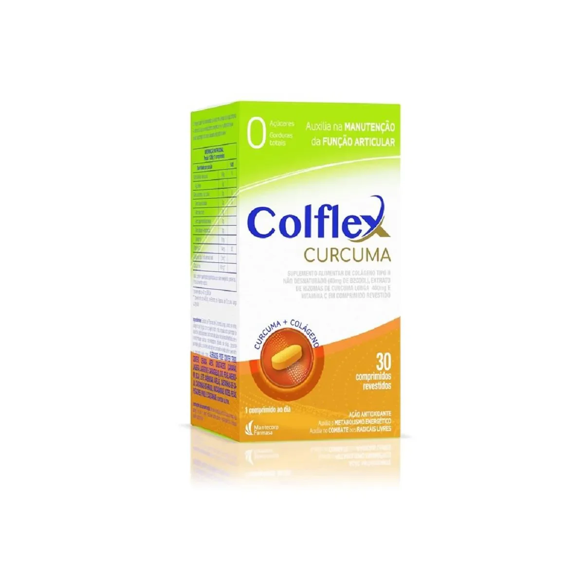 Suplemento Alimentar Colflex Curcuma 30 comprimidos - imagem 1