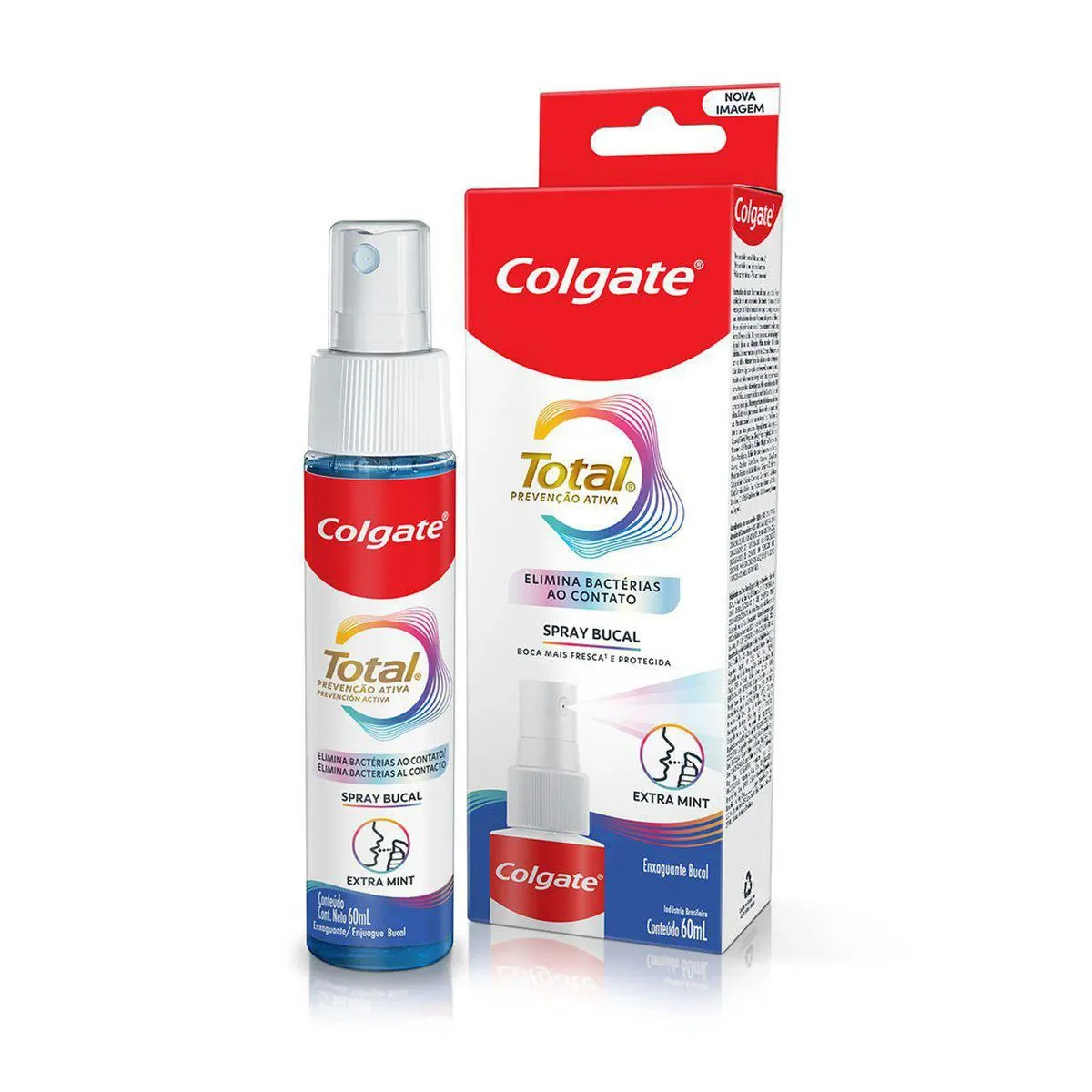Spray Antisséptico Bucal Colgate Total 12 60ml - imagem 1