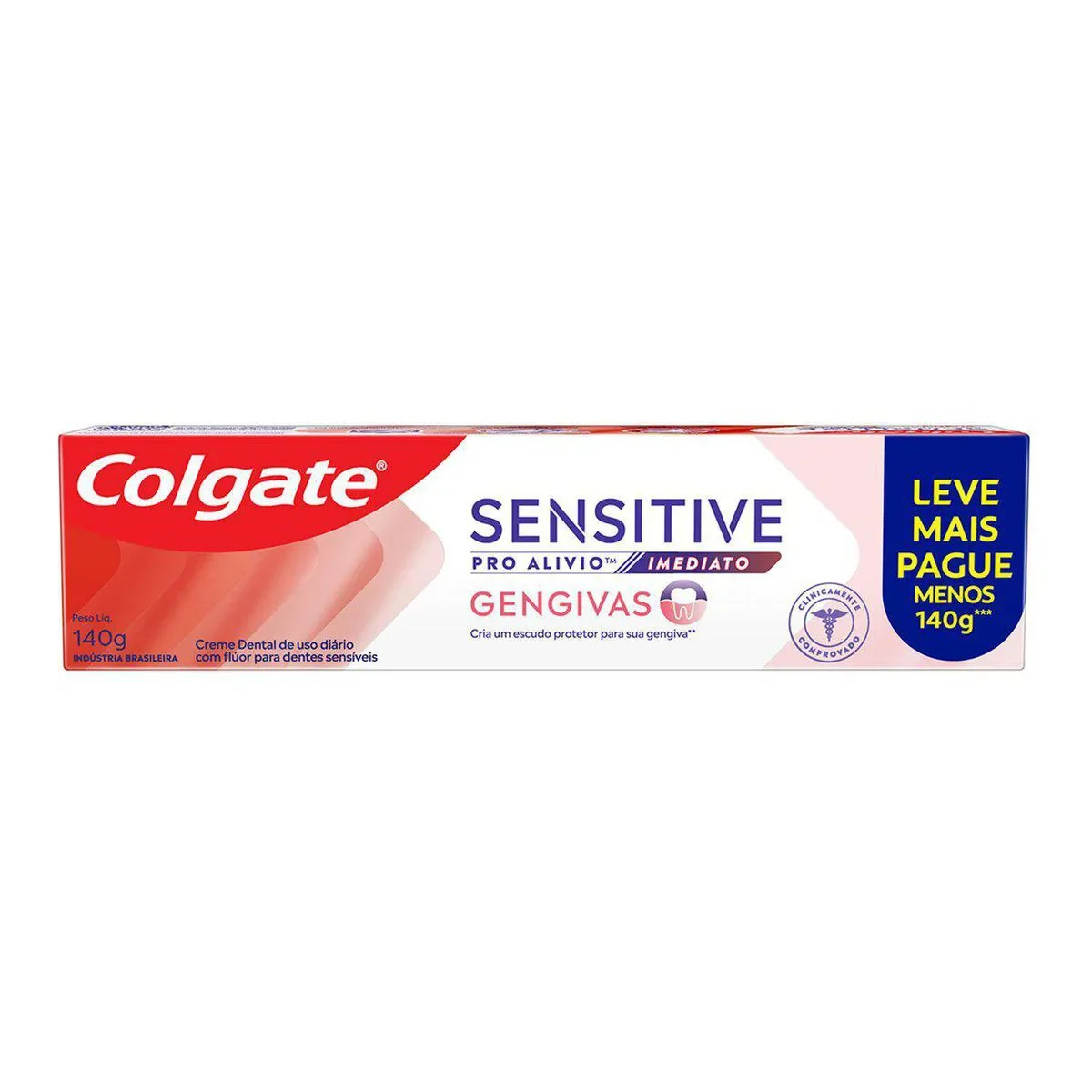 Creme Dental Colgate Sensitive Pro Alívio Imediato Gengivas 140g - imagem 1