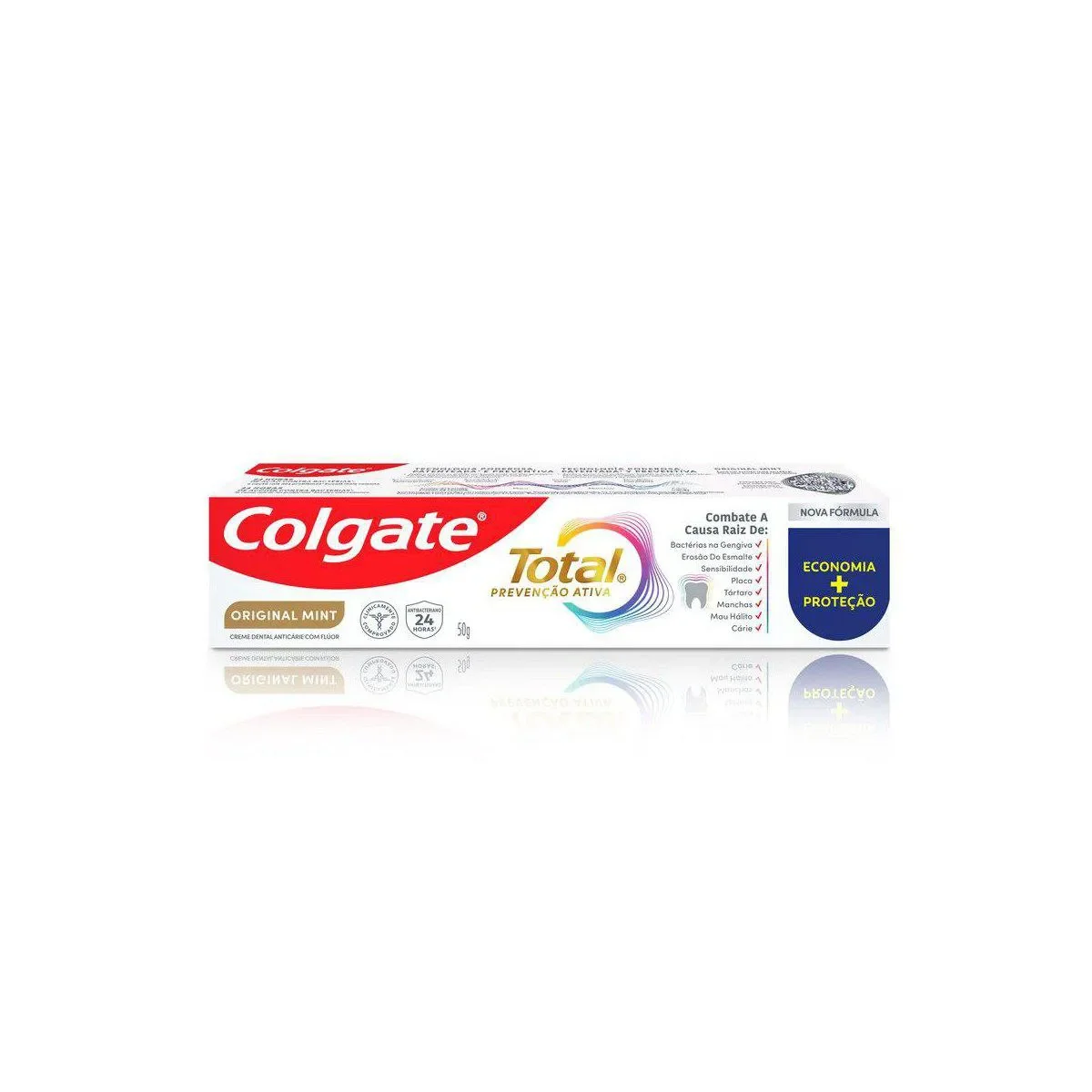 Creme Dental Colgate Total Prevenção Ativa Original Mint - imagem 1