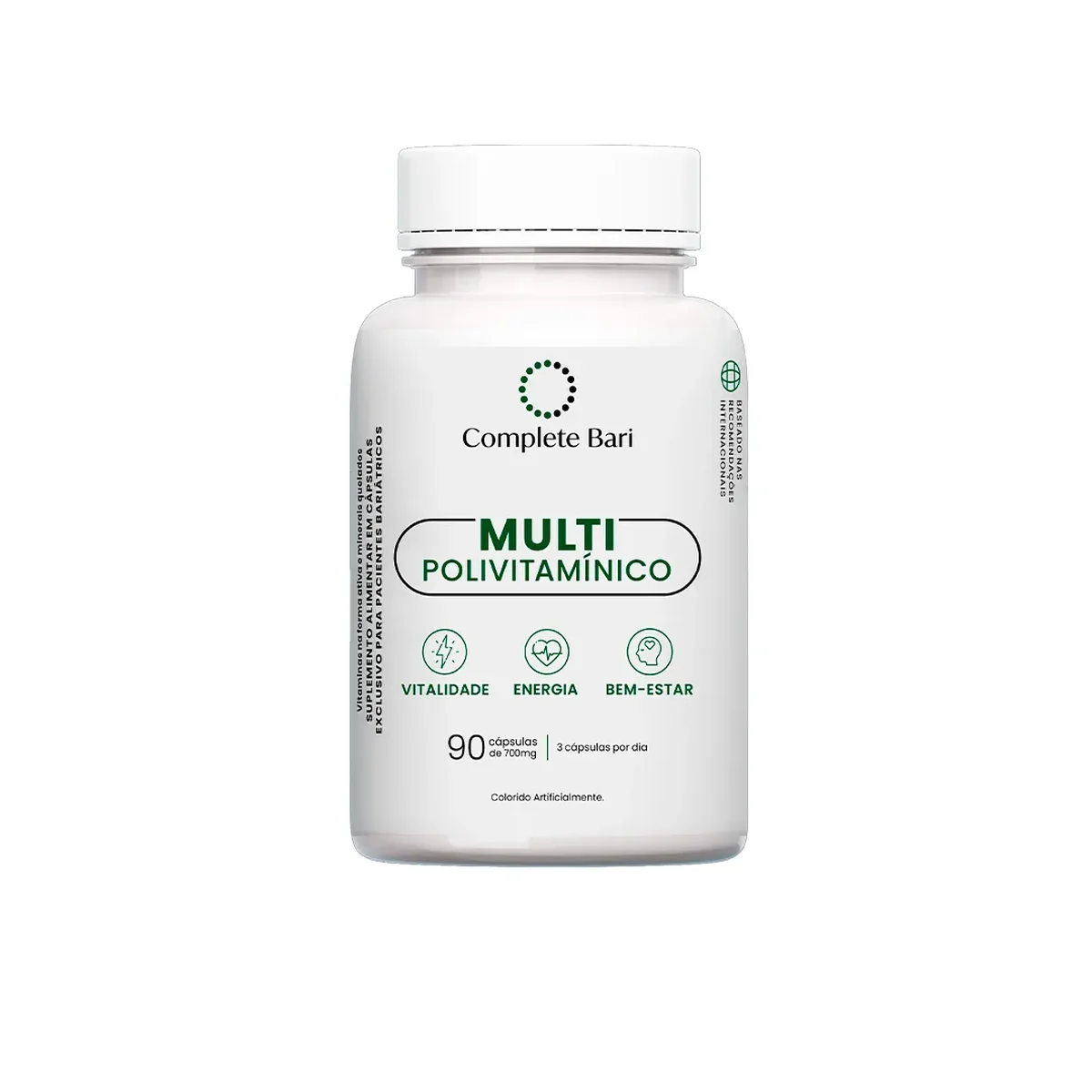 Polivitamínico Complete Bari Multi Bariátricos 90 Cápsulas - imagem 1