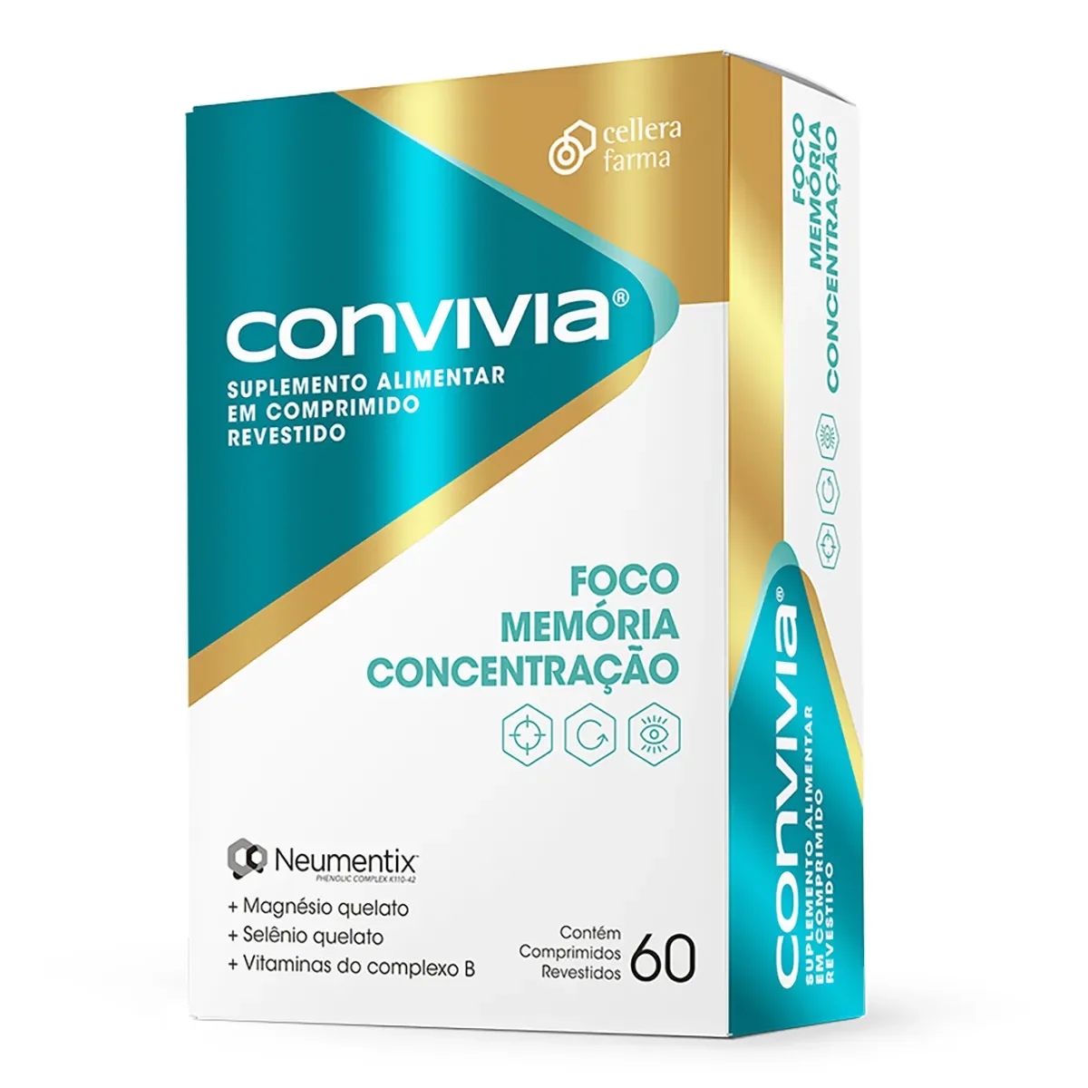 Polivitamínico Convivia 60 comprimidos - imagem 1