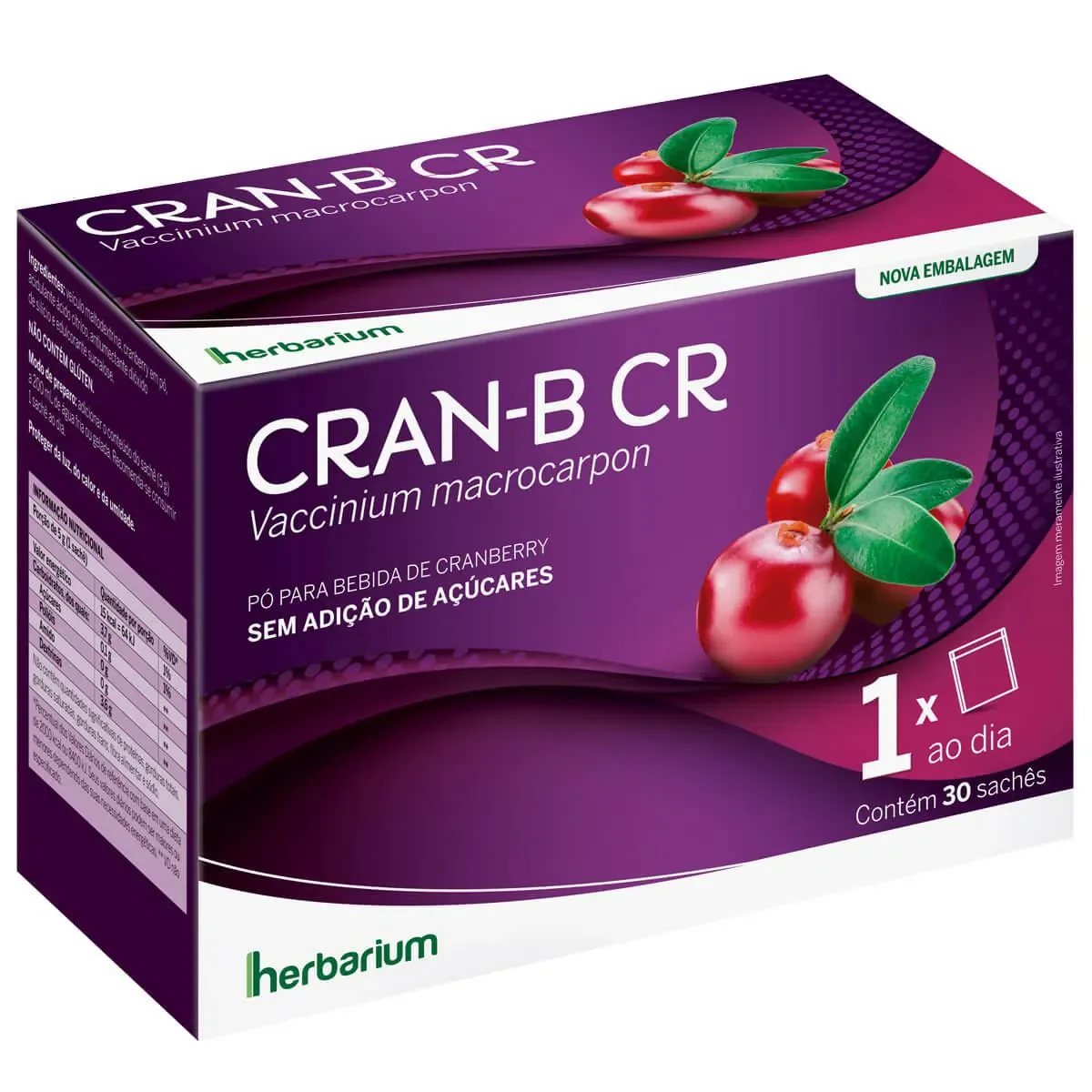 Cran-B Cr 800mg com 30 sachês - imagem 1