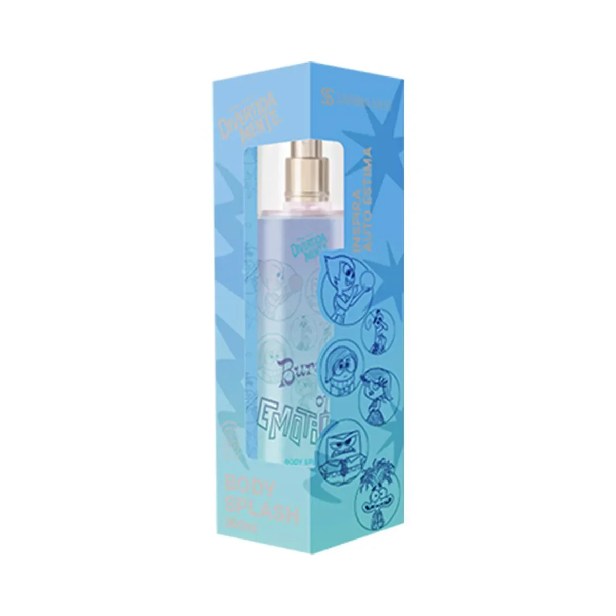Body Splash Divertidamente Mix Bursts of Emotion 200ml - imagem 1