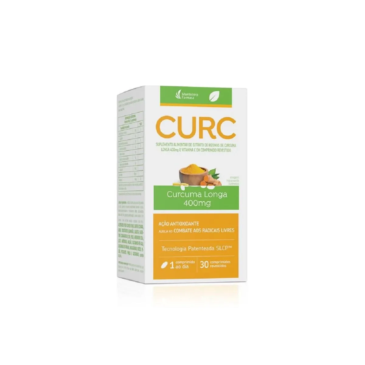 Suplemento Alimentar Curc 30 comprimidos - imagem 1