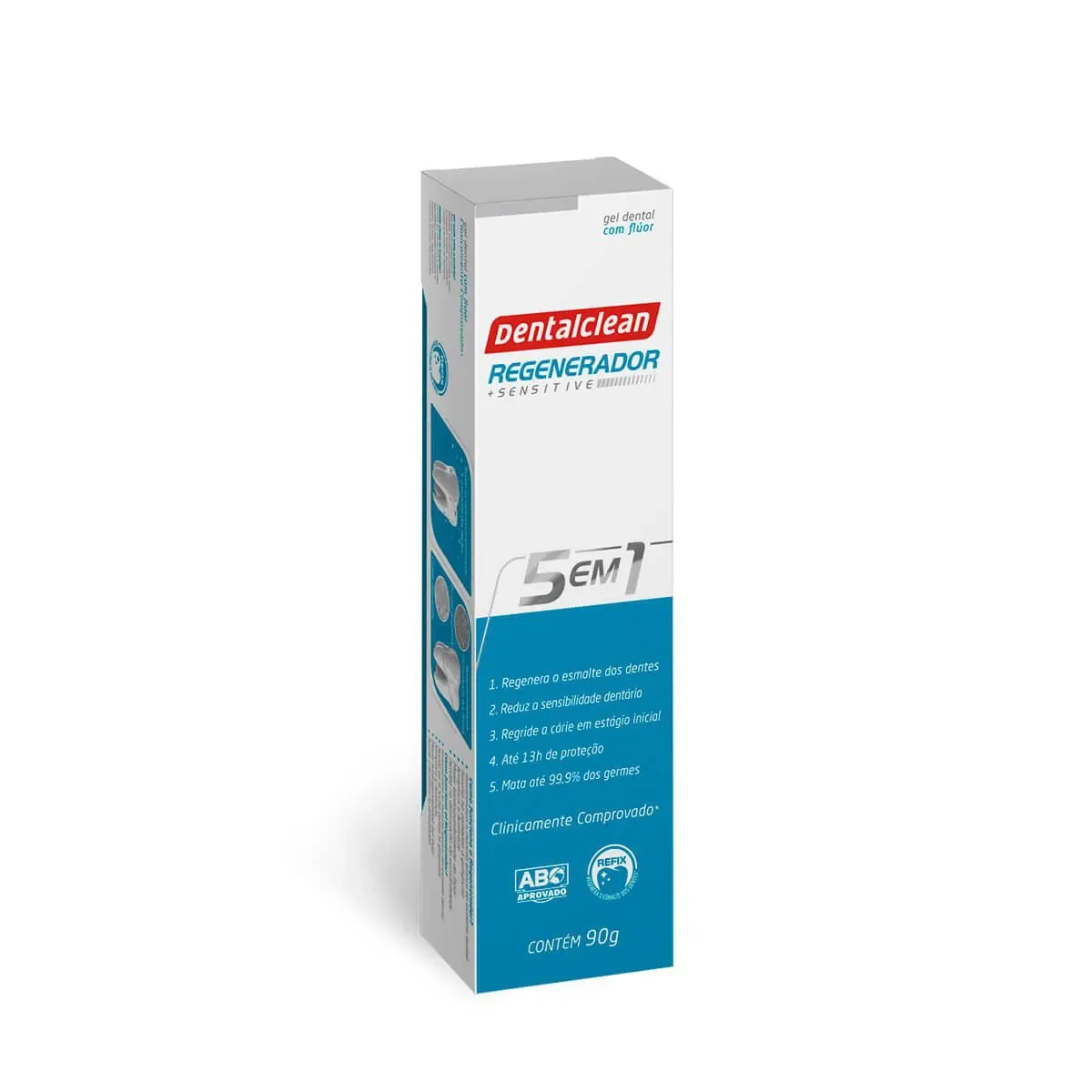 Gel Dental Dentalclean Regenerador + Sensitive com Flúor 90g - imagem 1