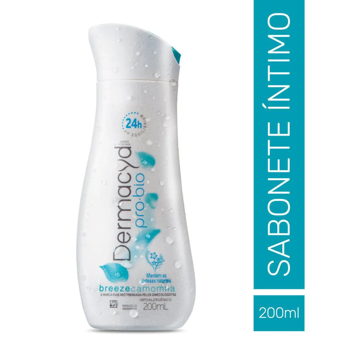 Sabonete Líquido Íntimo Dermacyd Breeze Camomila 200ml - imagem 1