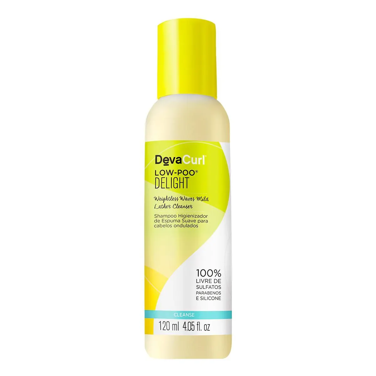 Shampoo Deva Curl Low-Poo Delight Espuma Suave 120ml - imagem 1