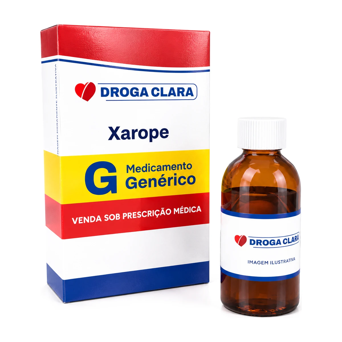Maleato Dexclorfeniramina + Betametasona Xarope 120ml + copo-medida Globo Pharma Genérico - imagem 1