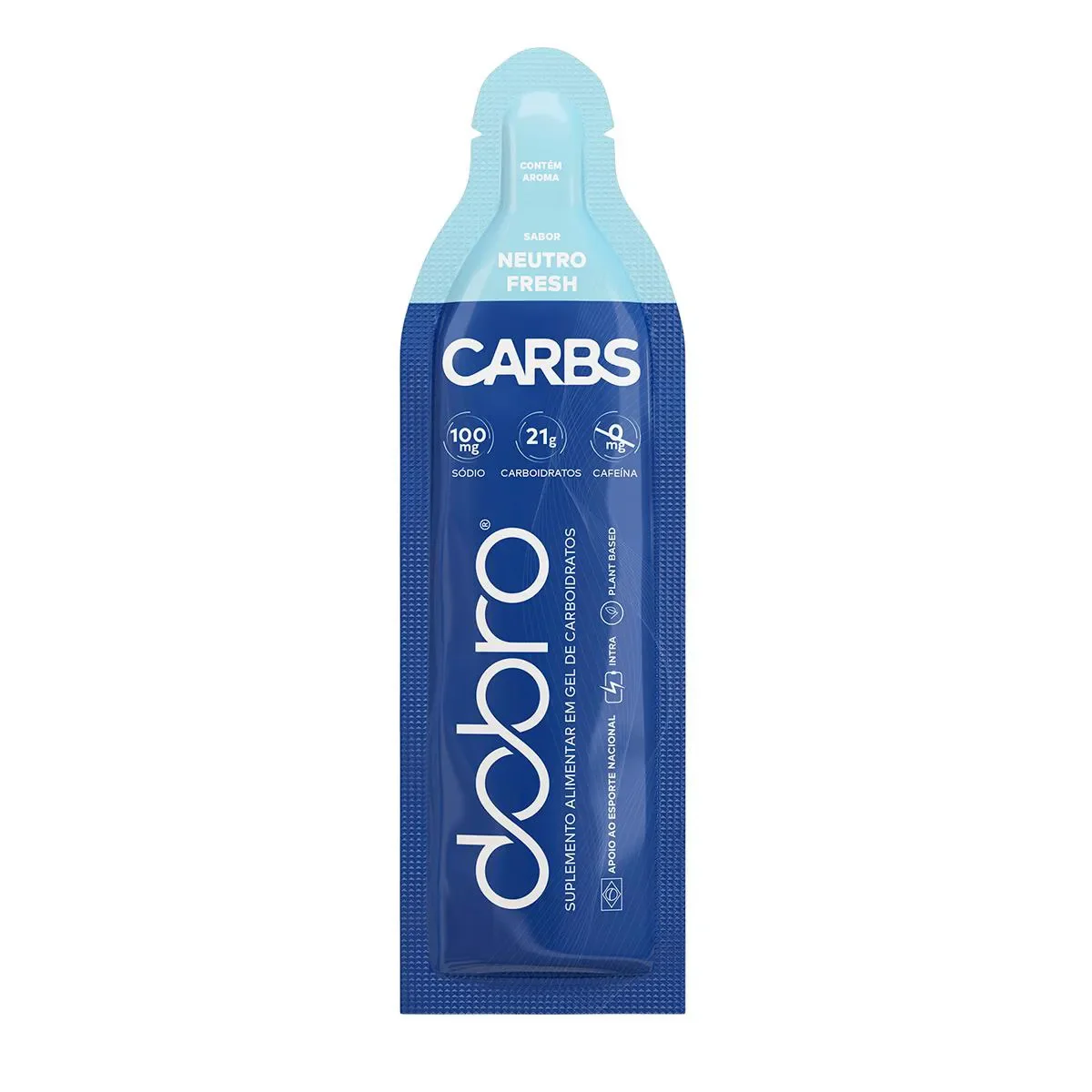 Suplemento Alimentar em Gel Dobro Carbs Neutro Fresh Sem Cafeína 30g - imagem 1