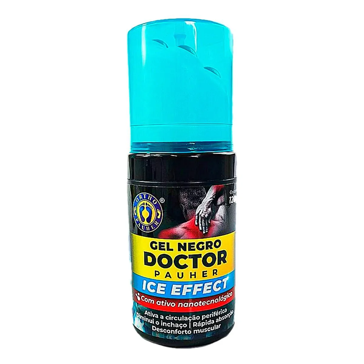 Gel de Massagem Negro Doctor Pauher com Esferas Massageadoras 120g - imagem 1