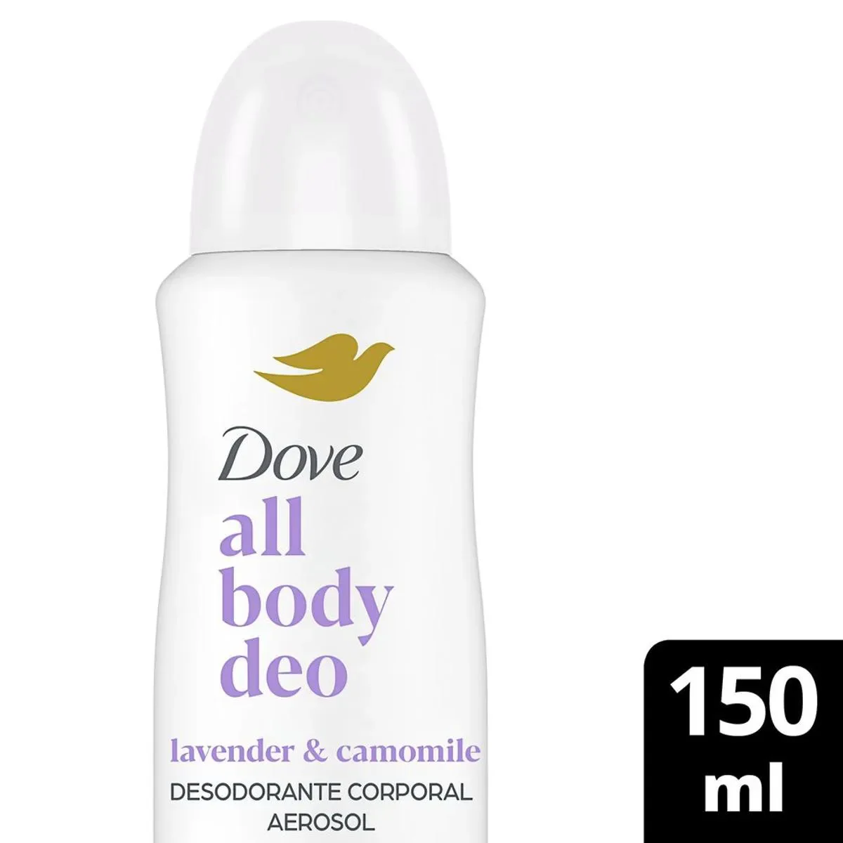 Desodorante Corporal Aerossol Dove All Body Deo Lavender & Camomile 150ml - imagem 1