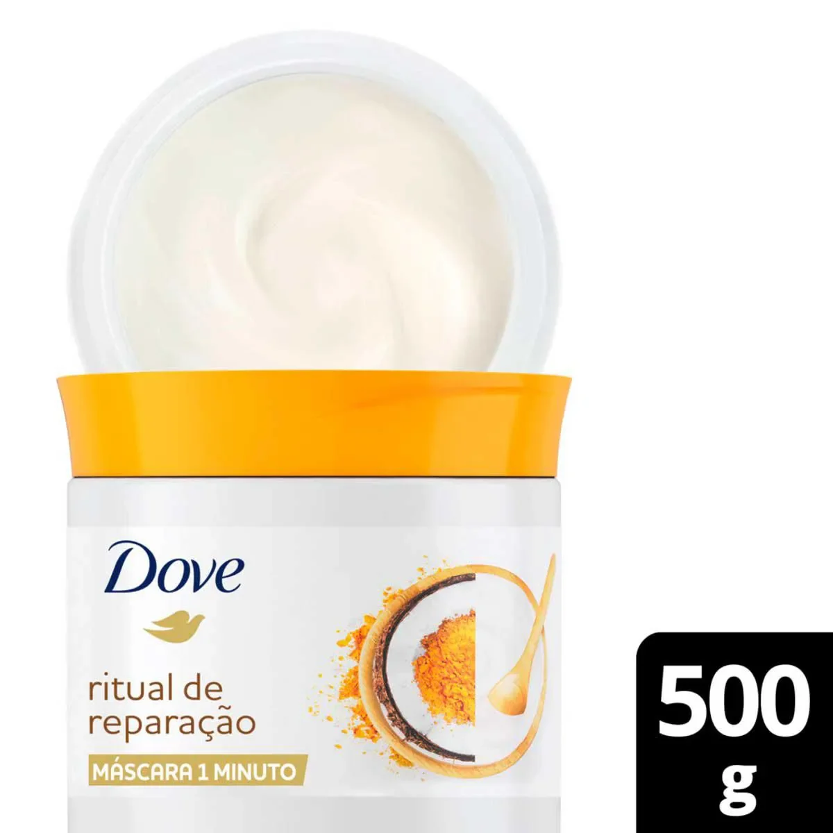 Máscara de Tratamento Dove Ritual de Reparação 500g - imagem 1