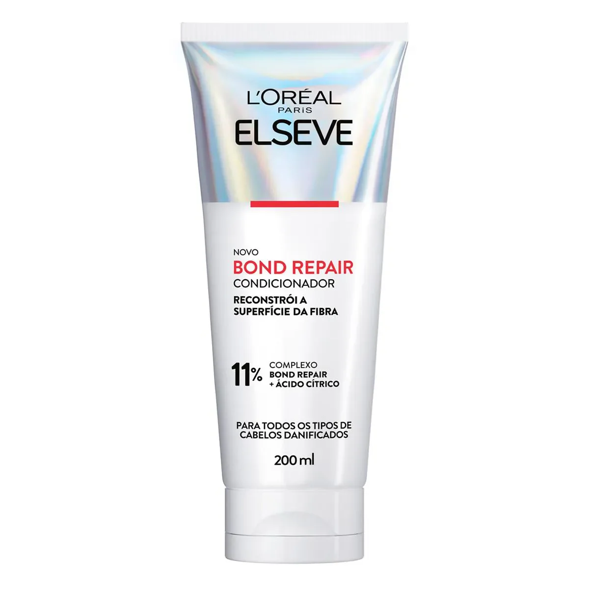 Condicionador Elseve Bond Repair Reconstrutor Cabelos Danificados Selagem de Cutículas com Reparação Molecular 200ml - imagem 1