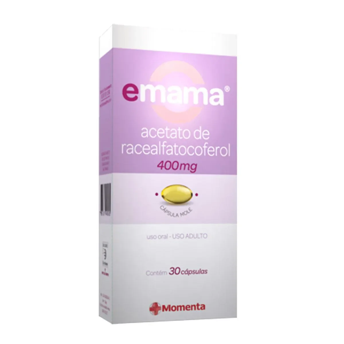 Vitamina E Emama 30 cápsulas - imagem 1