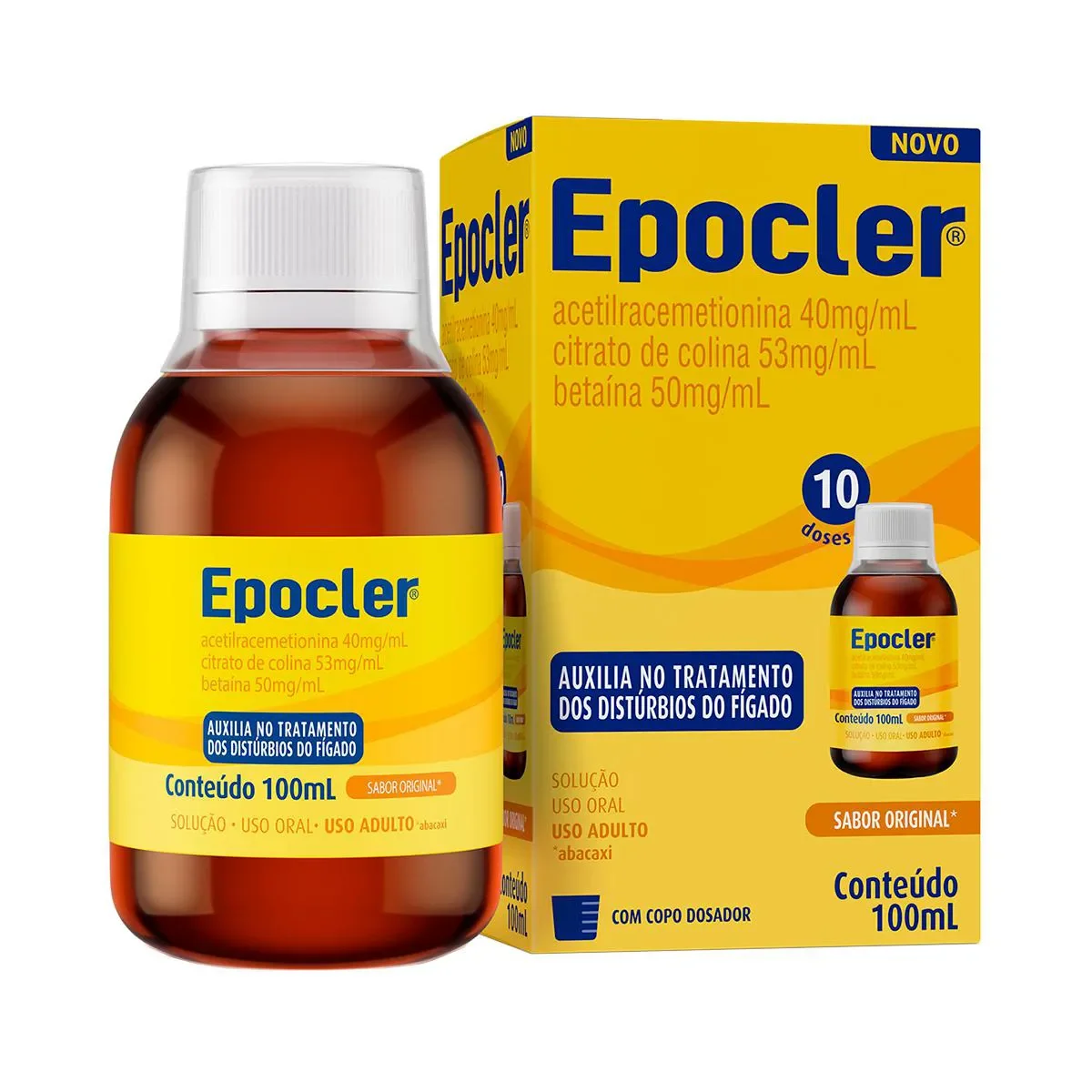 Epocler Solução Oral Abacaxi 100ml - imagem 1