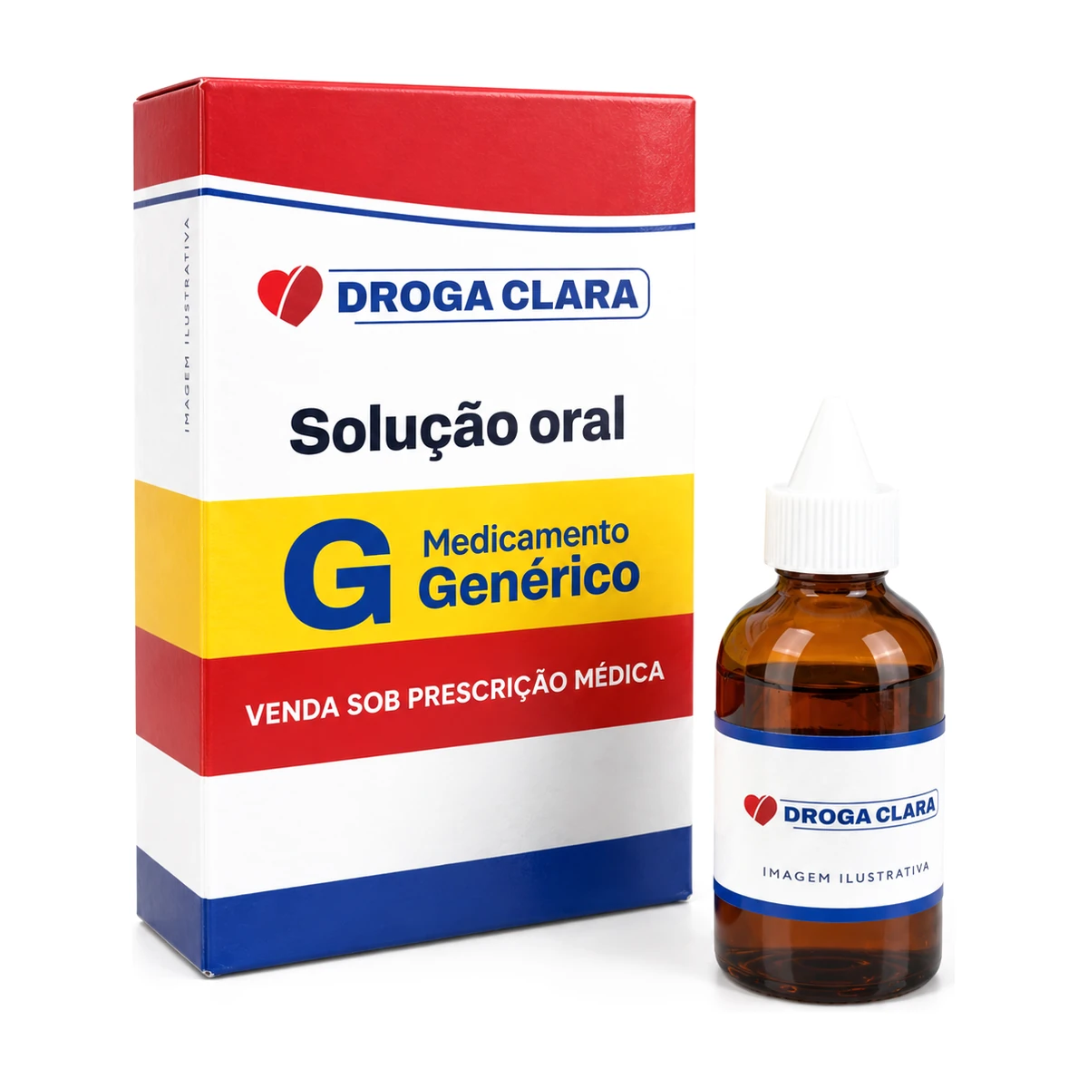 Dicloridrato de Hidroxizina 2mg/ml Solução Oral 120ml Eurofarma Genérico - imagem 1