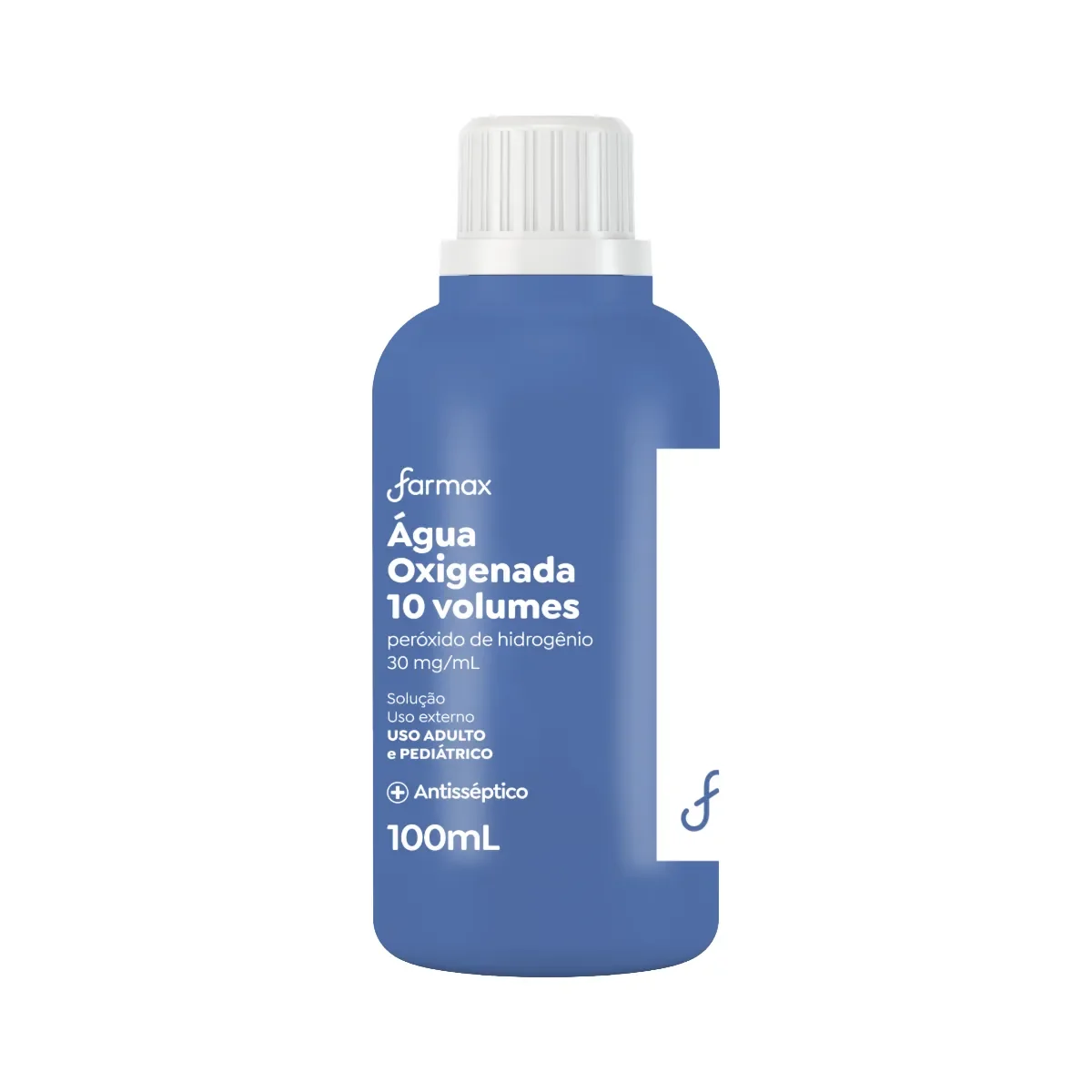Água Oxigenada Antisséptico 10 volumes Farmax 100ml - imagem 1