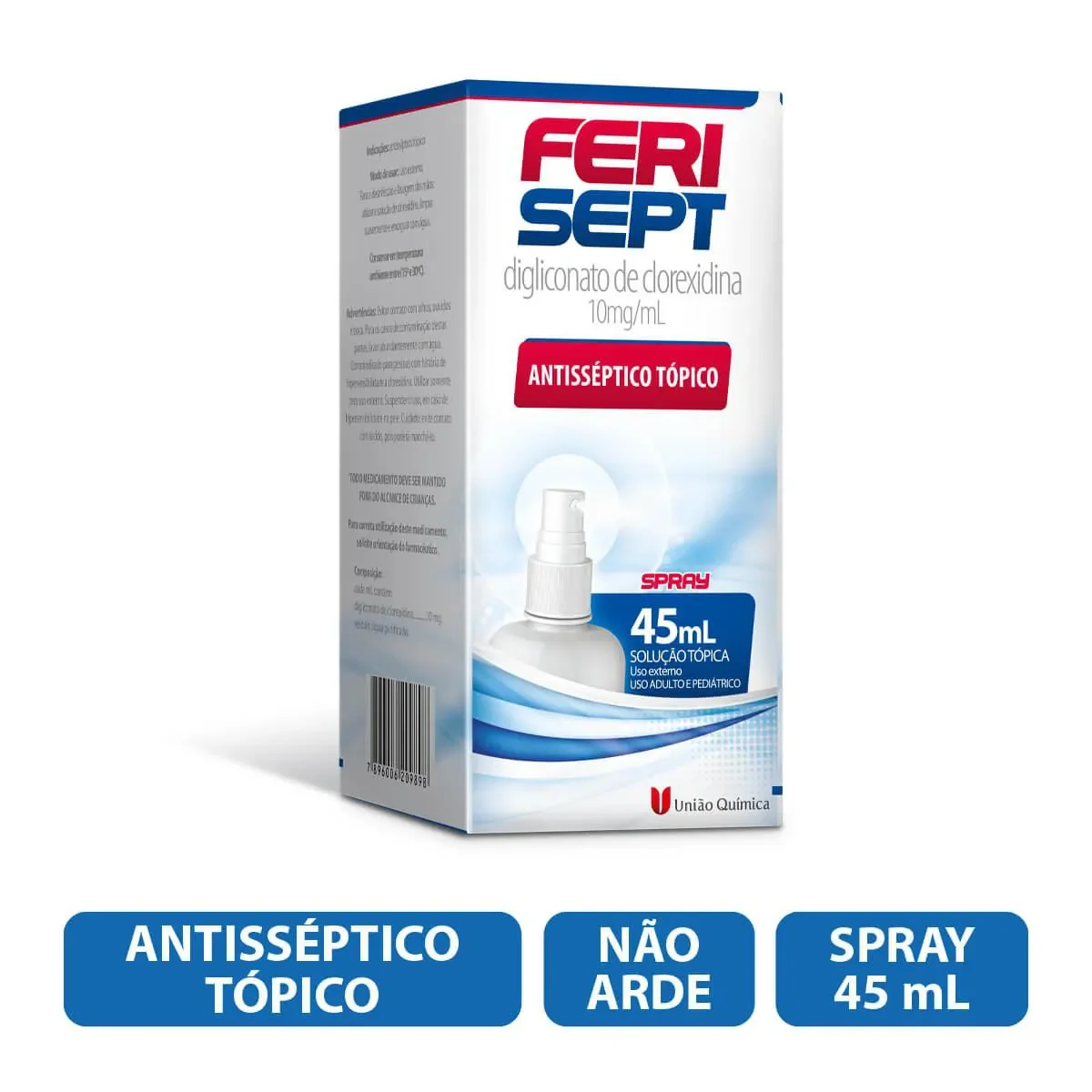 Ferisept 10mg/ml Solução Spray com 45ml - imagem 1