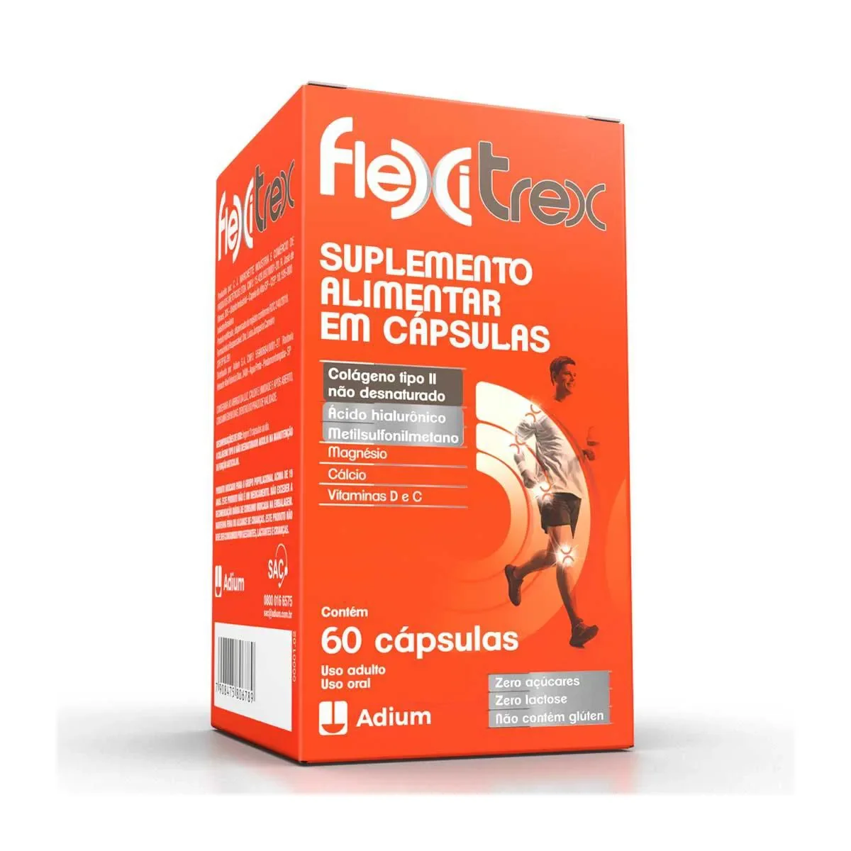 Colágeno Tipo 2 Flexitrex 60 cápsulas - imagem 1