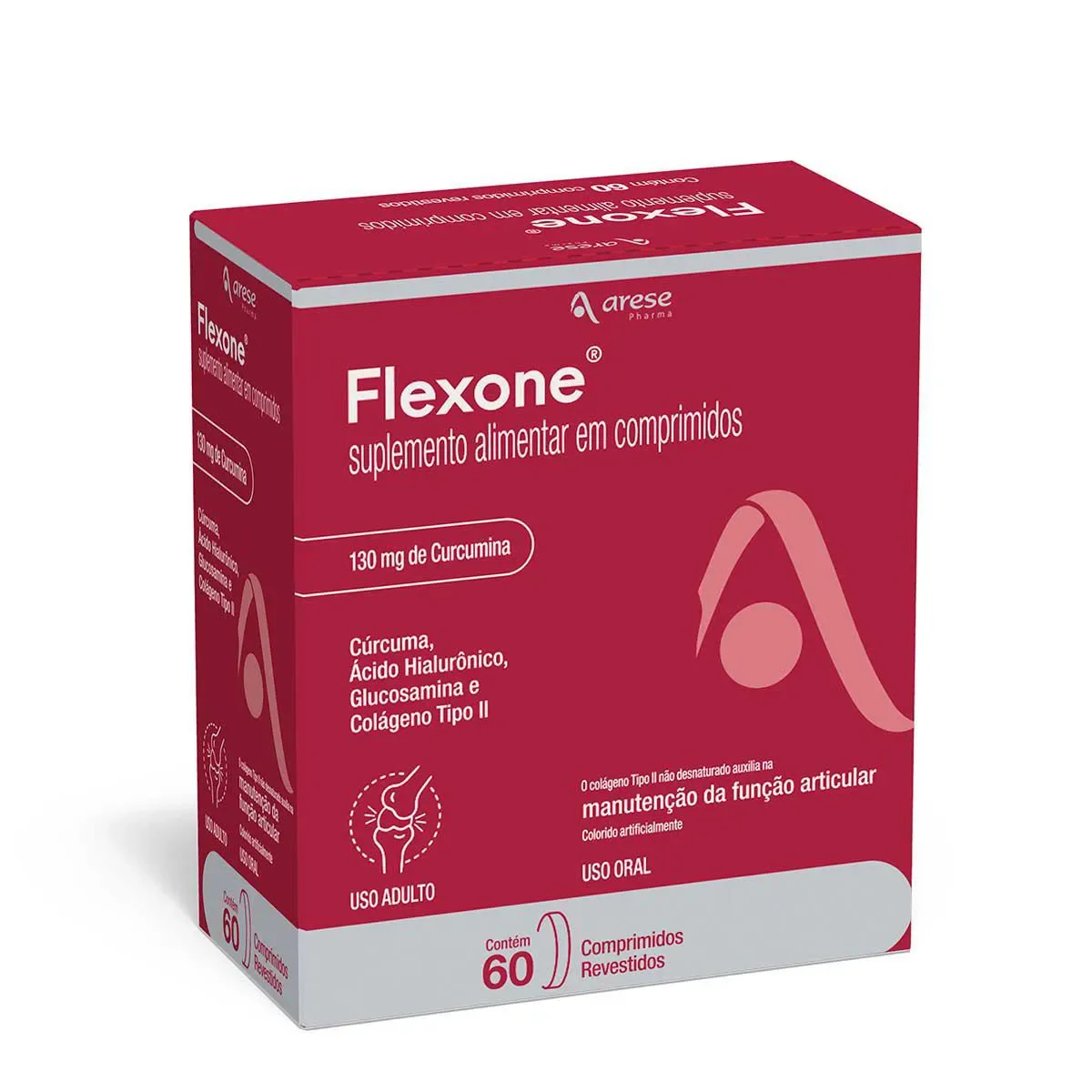 Suplemento Alimentar Flexone 60 comprimidos - imagem 1