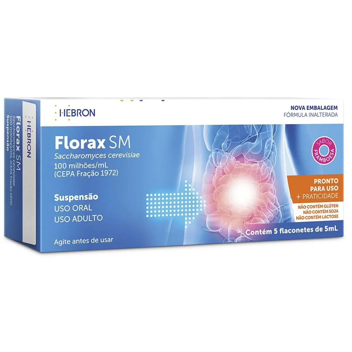 Florax SM Adulto 5 flaconetes 5ml - imagem 1