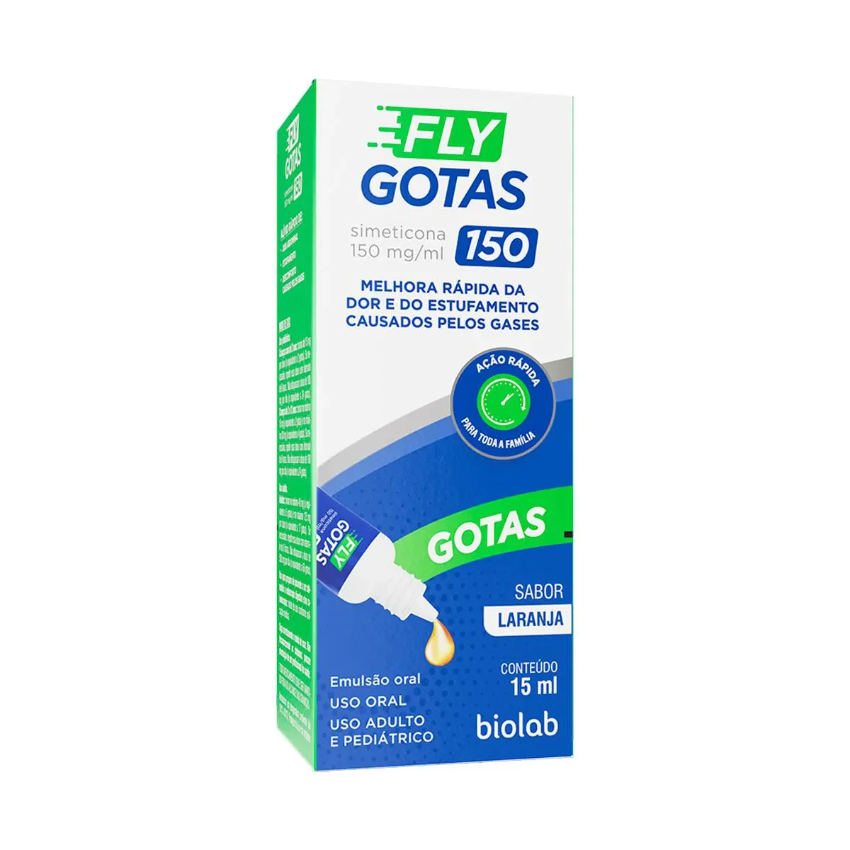 Fly Gotas 150mg/ml Laranja 15ml - imagem 1