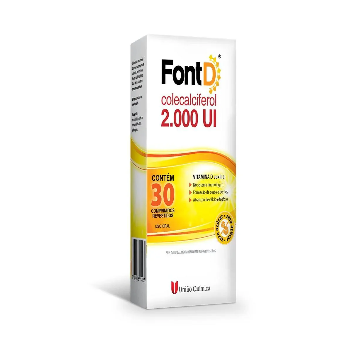 Vitamina D 2.000UI Font D 30 comprimidos - imagem 1