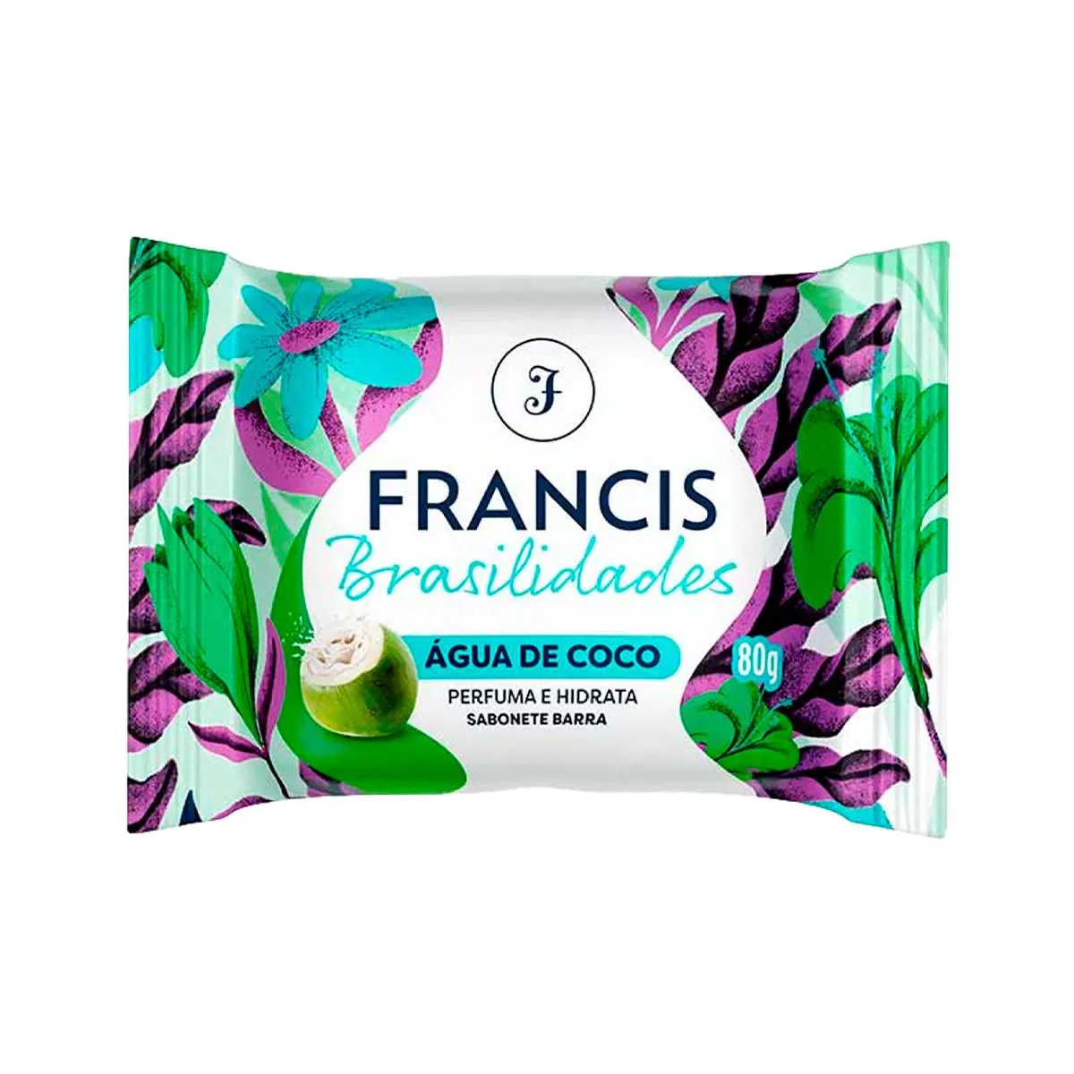 Sabonete em Barra Francis Brasilidades Água de Coco 80g - imagem 1