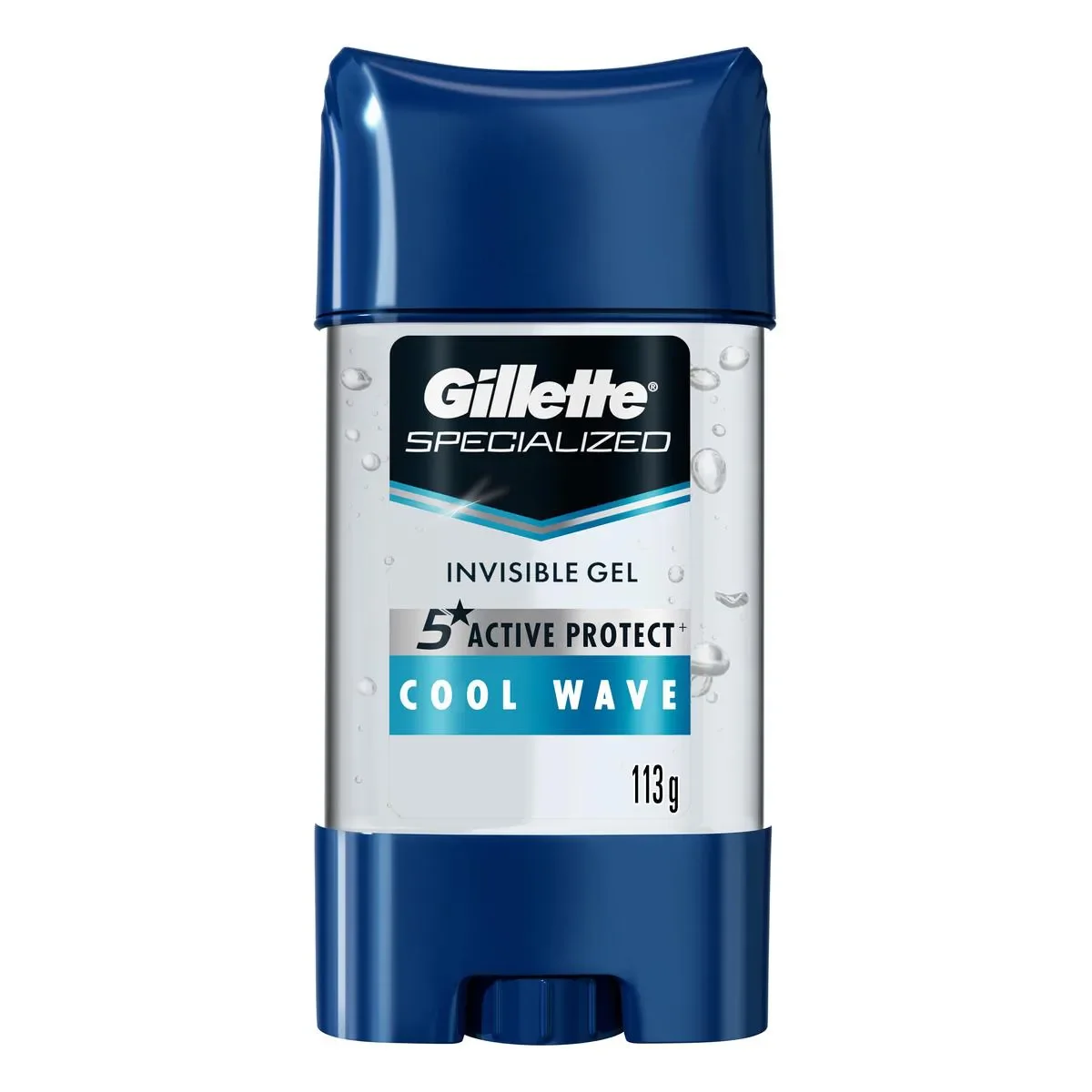 Desodorante Antitranspirante Twist Stick Gel Gillette Specialized Cool Wave Masculino 48h 113g - imagem 1