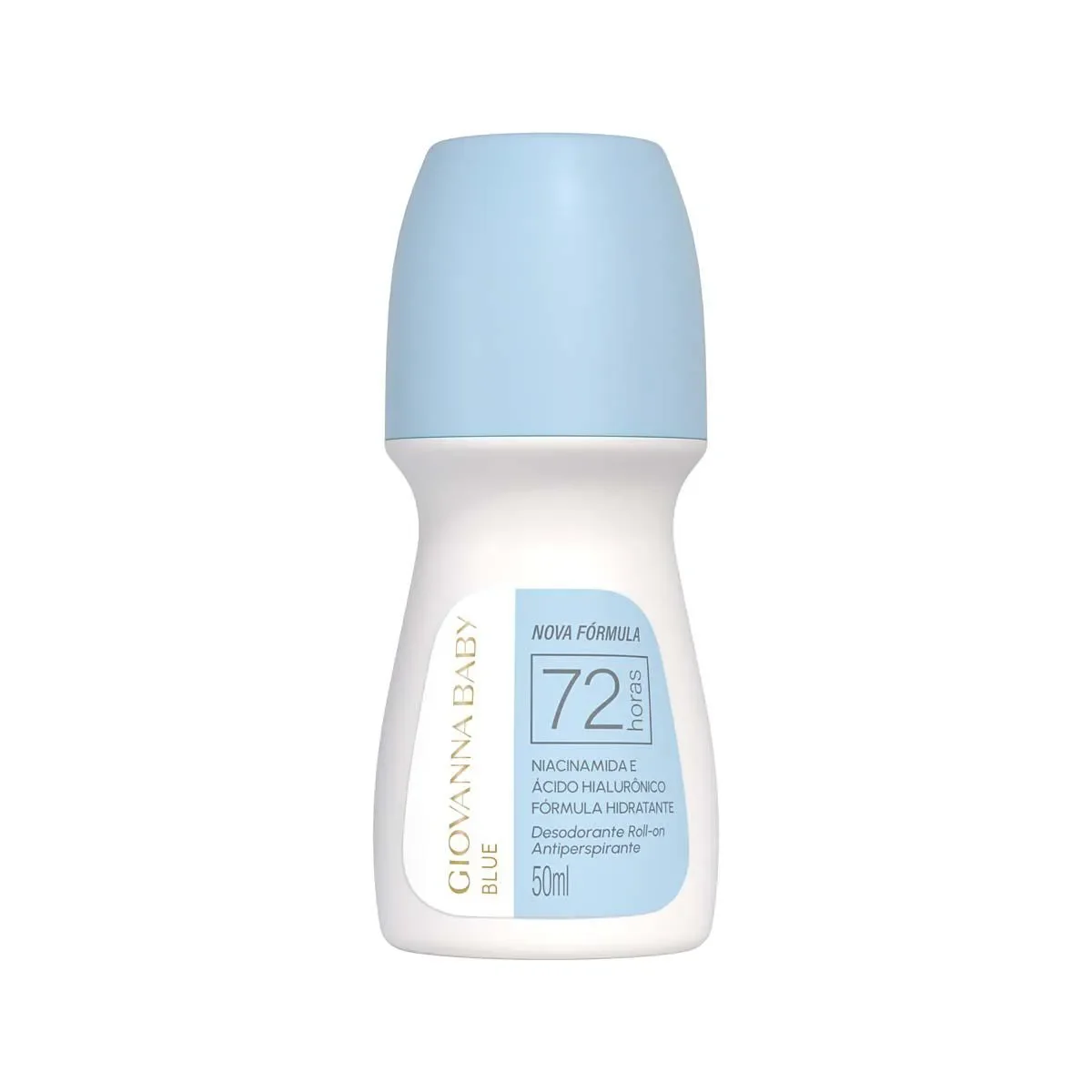 Desodorante Roll-On Giovanna Baby Blue Feminino 48h 50ml - imagem 1