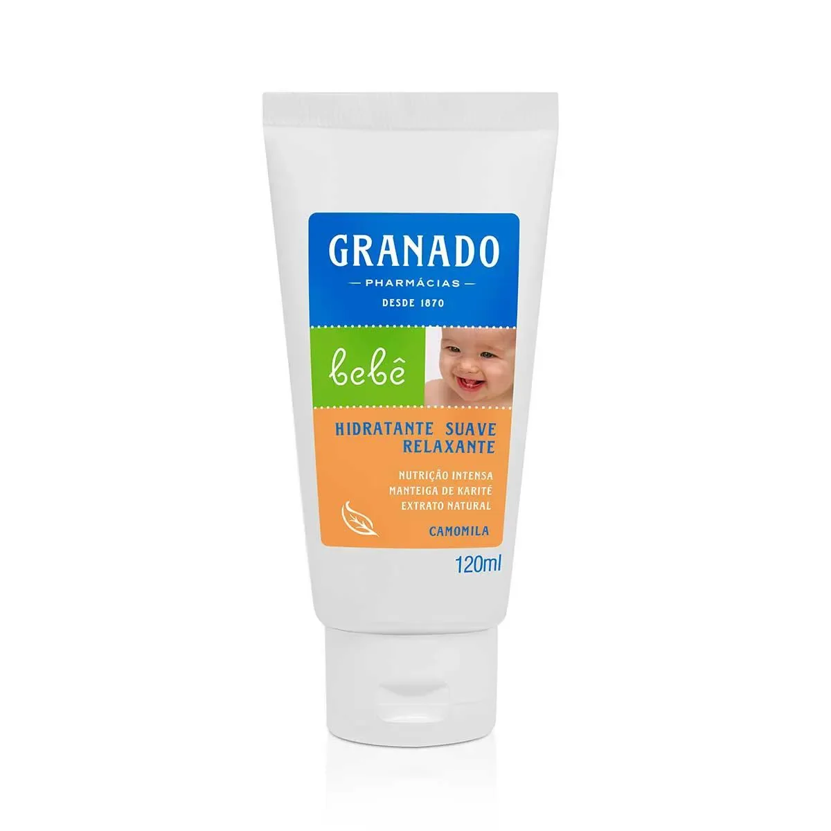Loção Hidratante Infantil Granado Bebê Camomila com 120ml - imagem 1