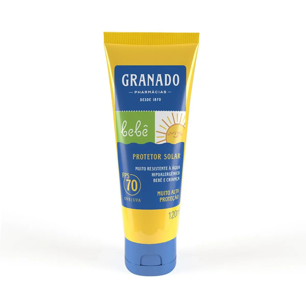 Protetor Solar Corporal FPS 70 Granado Bebê 120ml - imagem 1
